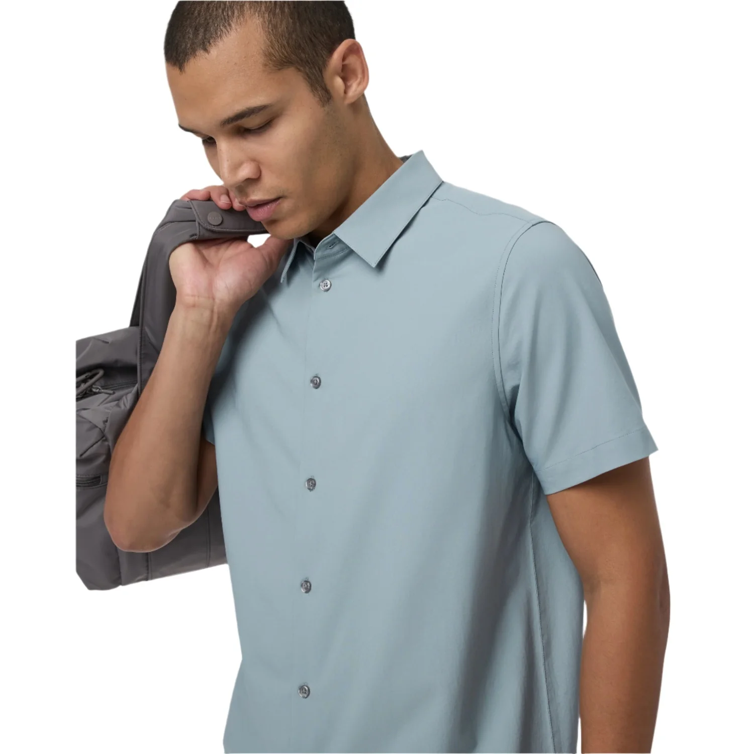 Men's Short Sleeve Manhattan Button Down - Image 11