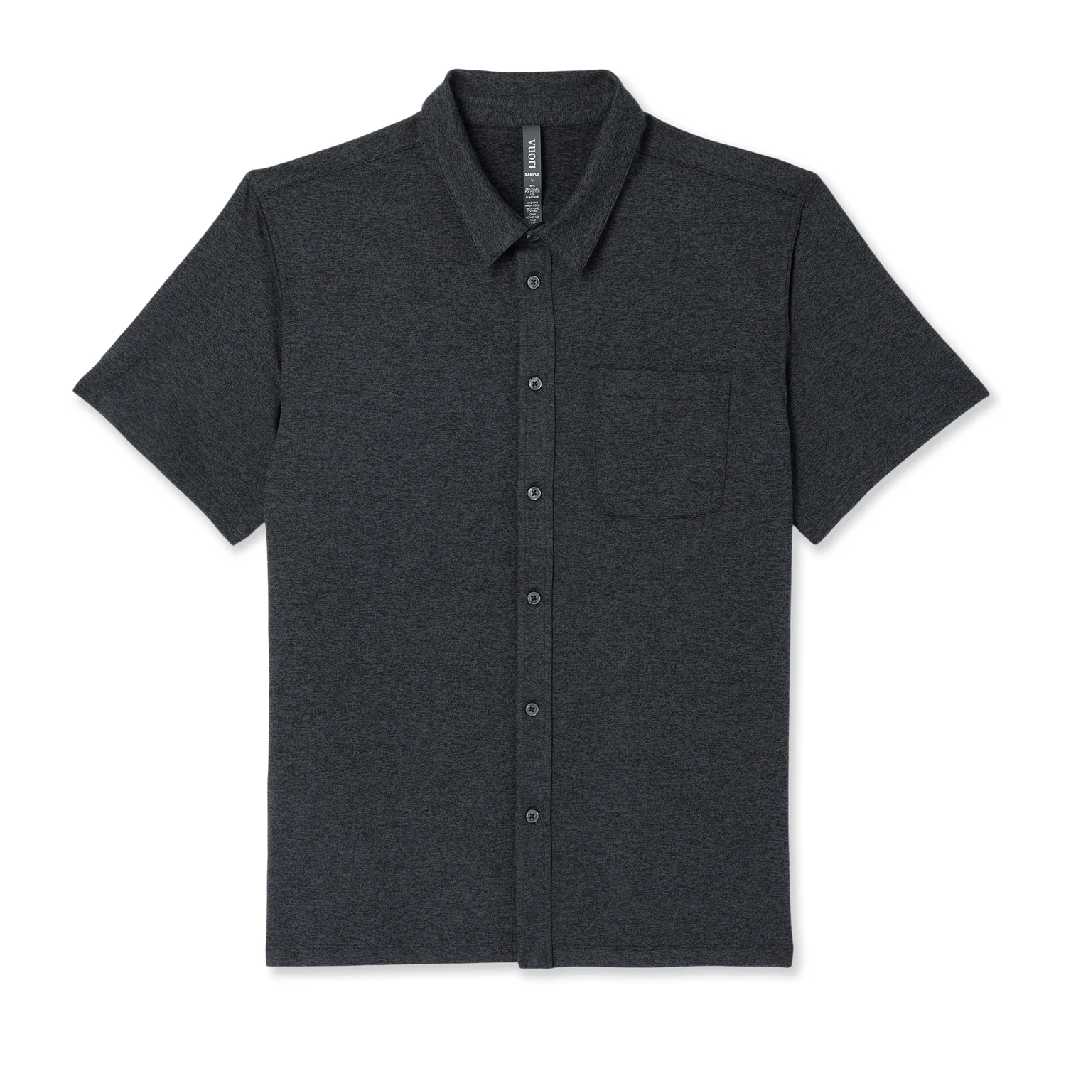 Men's Short Sleeve Ponto Button Down - Image 2