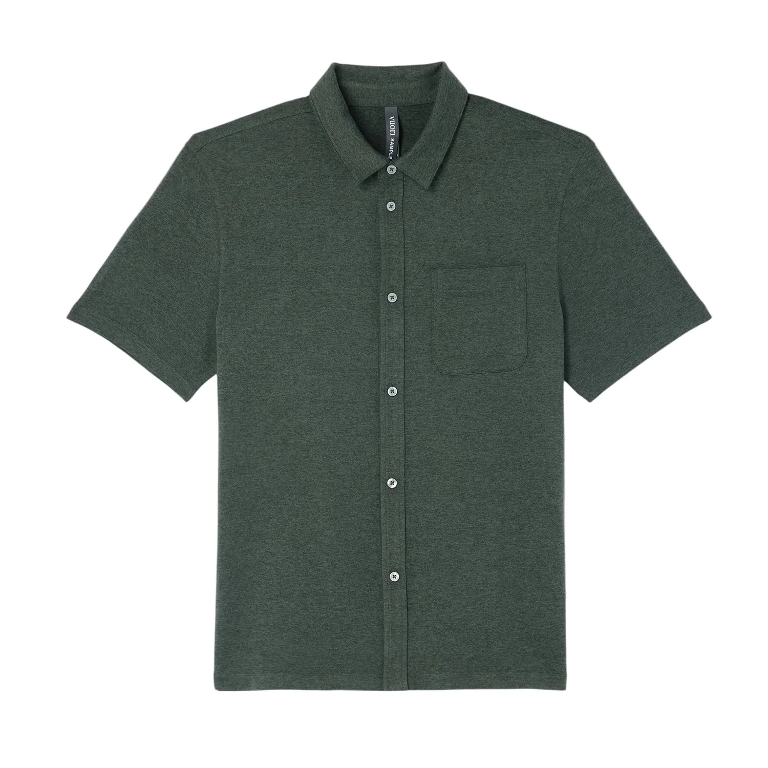 Men's Short Sleeve Ponto Button Down - Image 8