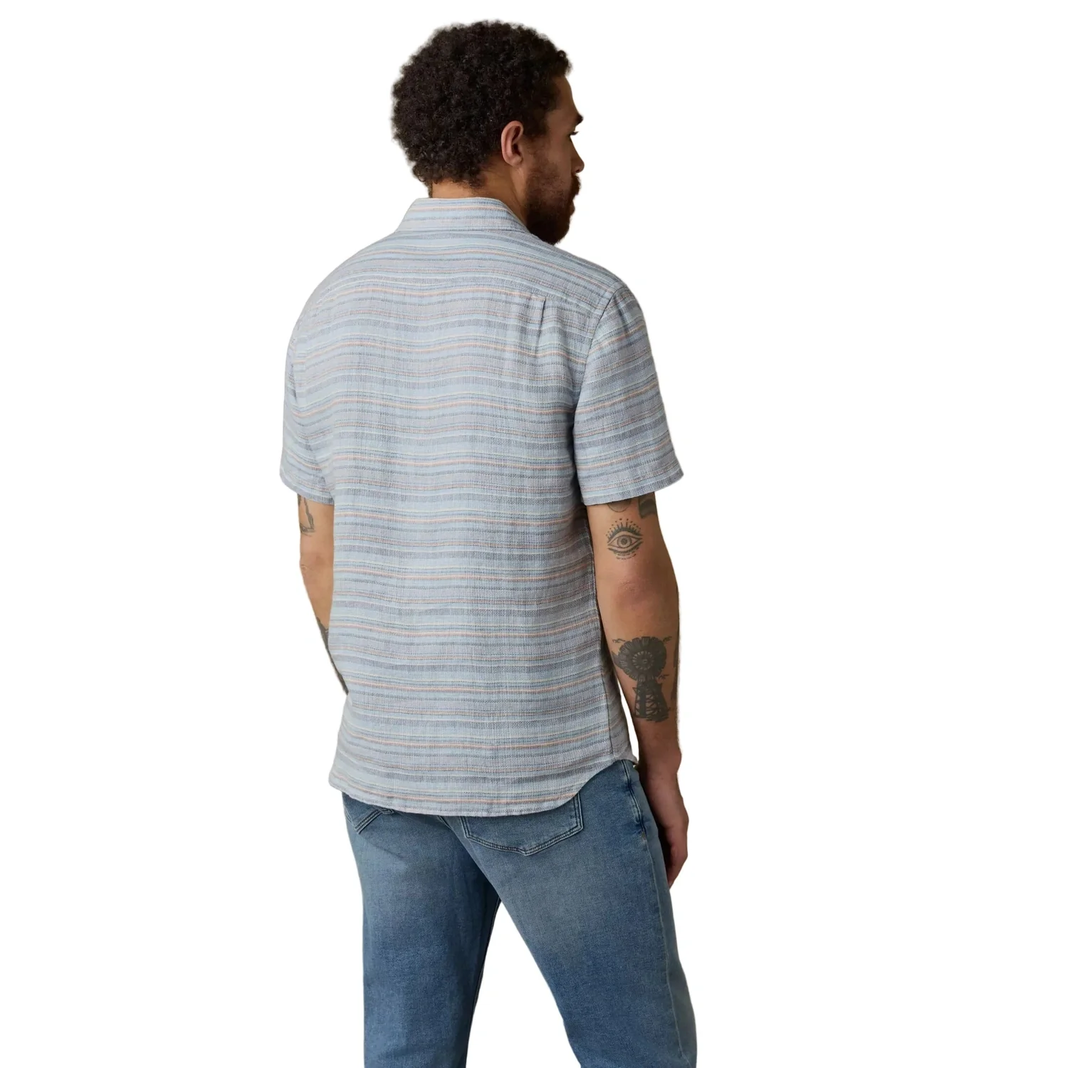 Men's Short-Sleeve Palma Linen Shirt - Image 3
