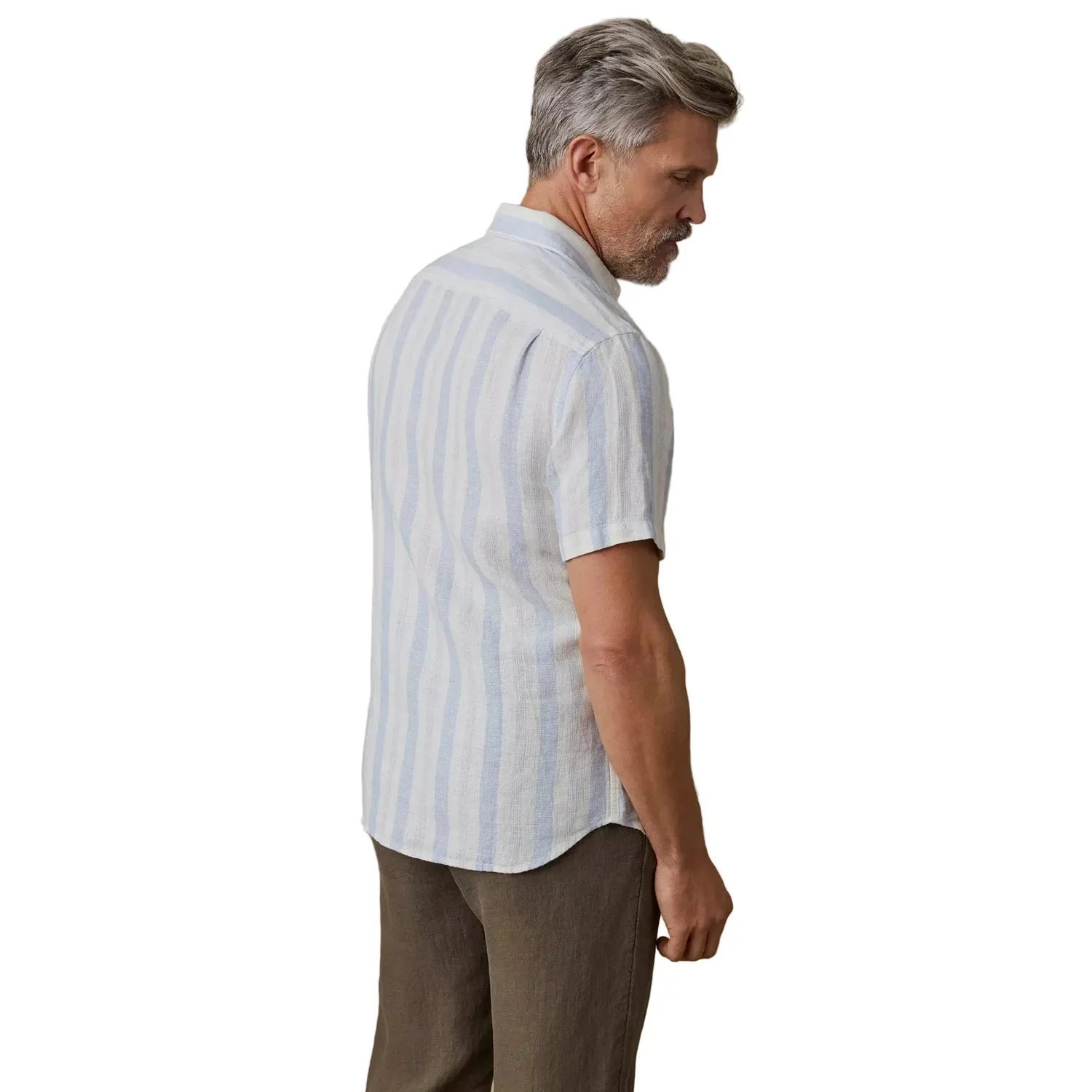 Men's Short-Sleeve Palma Linen Shirt - Image 6