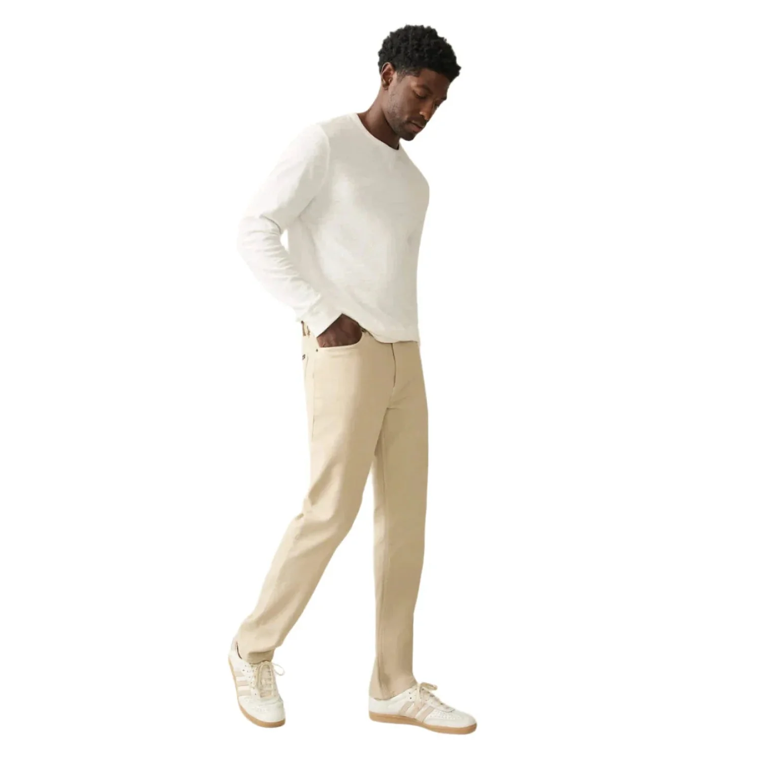 Men's Stretch Terry 5-Pocket Pant - Image 5