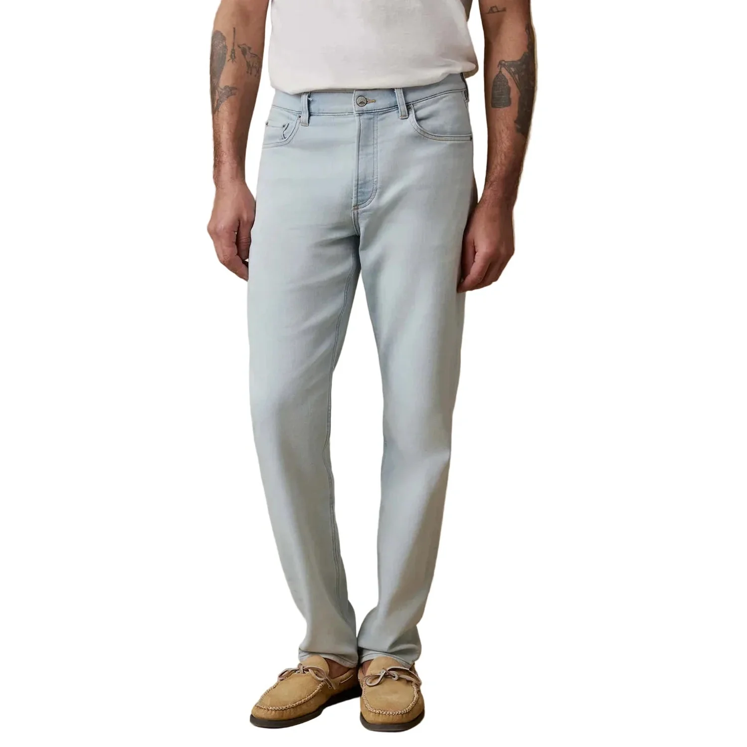 Men's Stretch Terry Indigo 5 Pocket