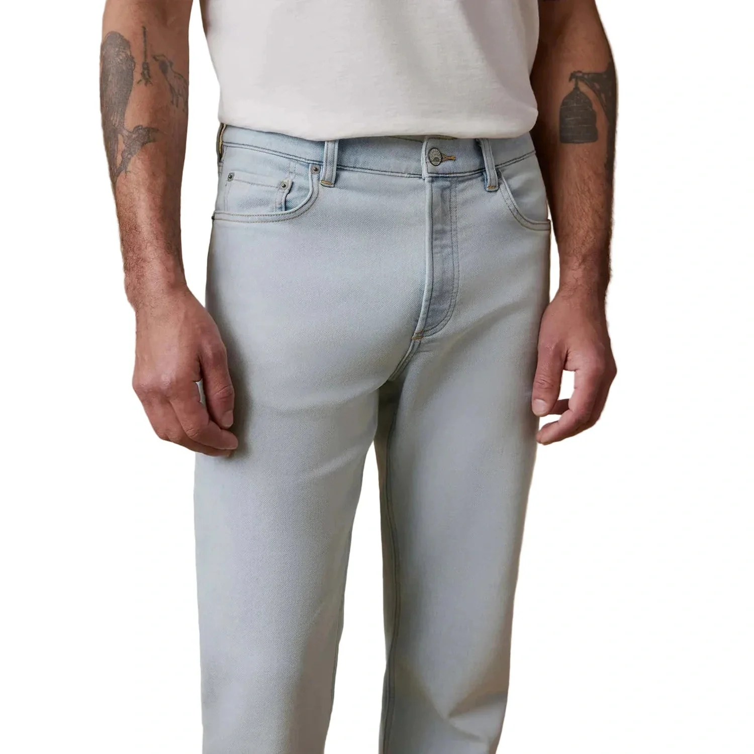 Men's Stretch Terry Indigo 5 Pocket - Image 4