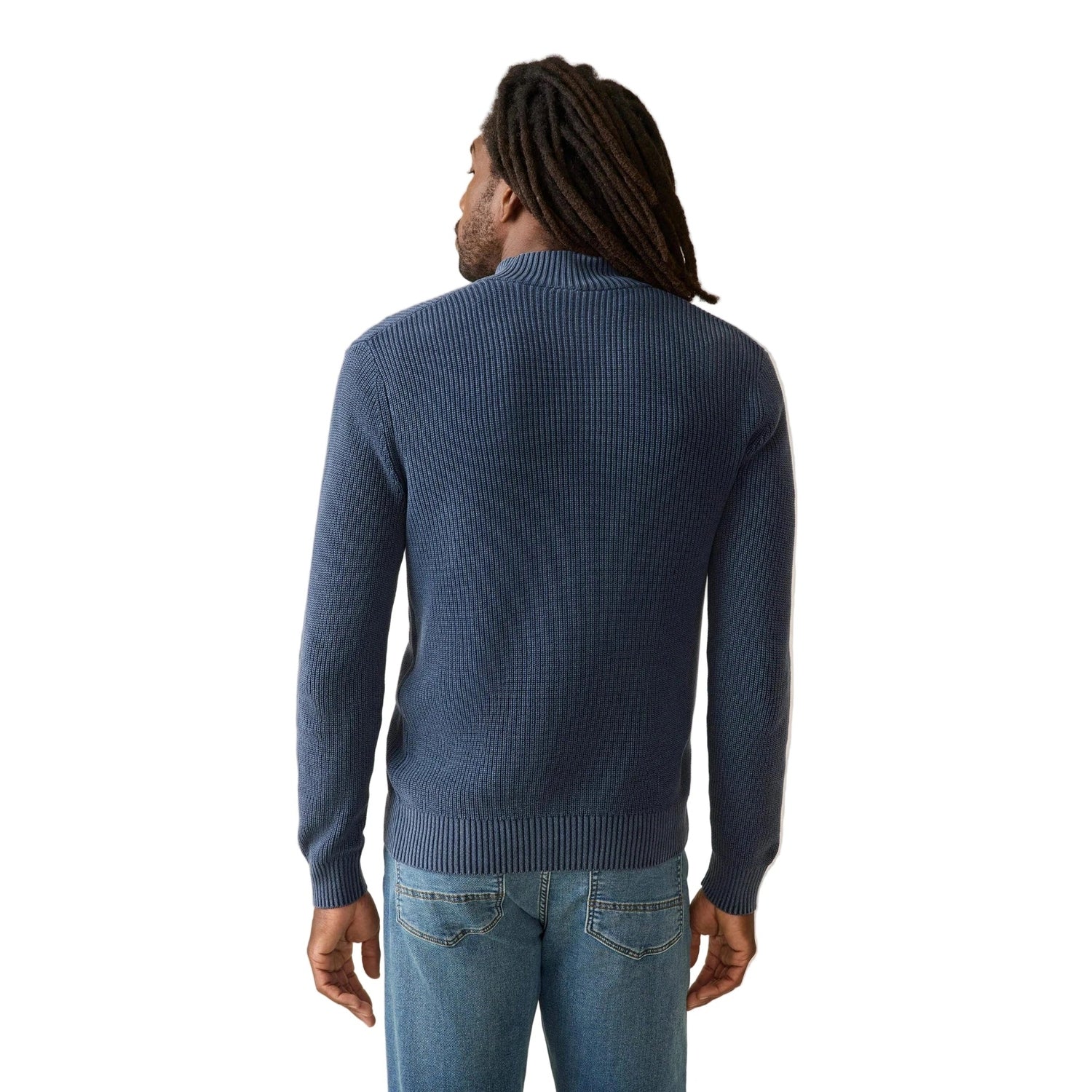 Men's Sunwashed Quarter Zip Sweater - Image 3