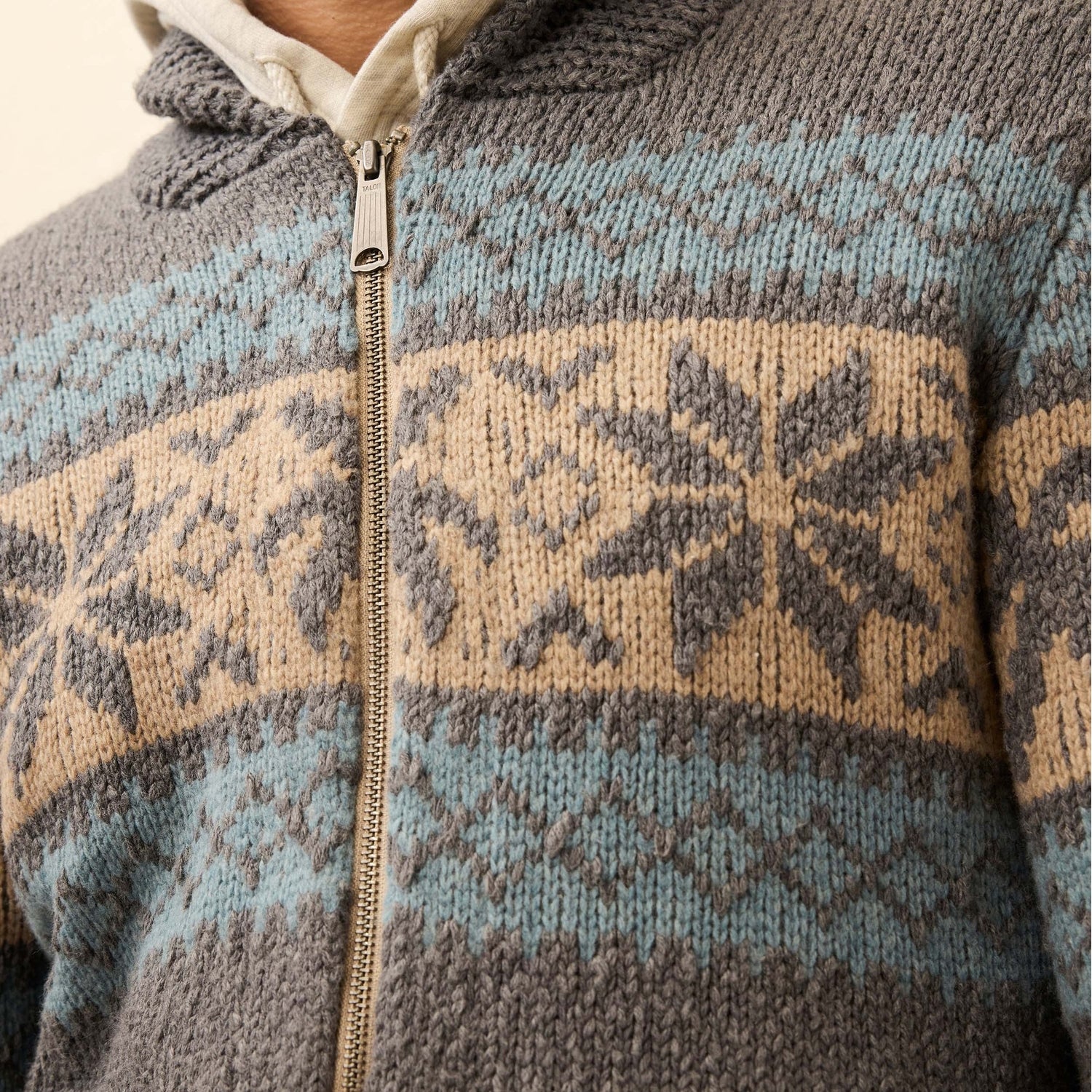 Men's Surf to Snow Zip Cardigan - Image 4