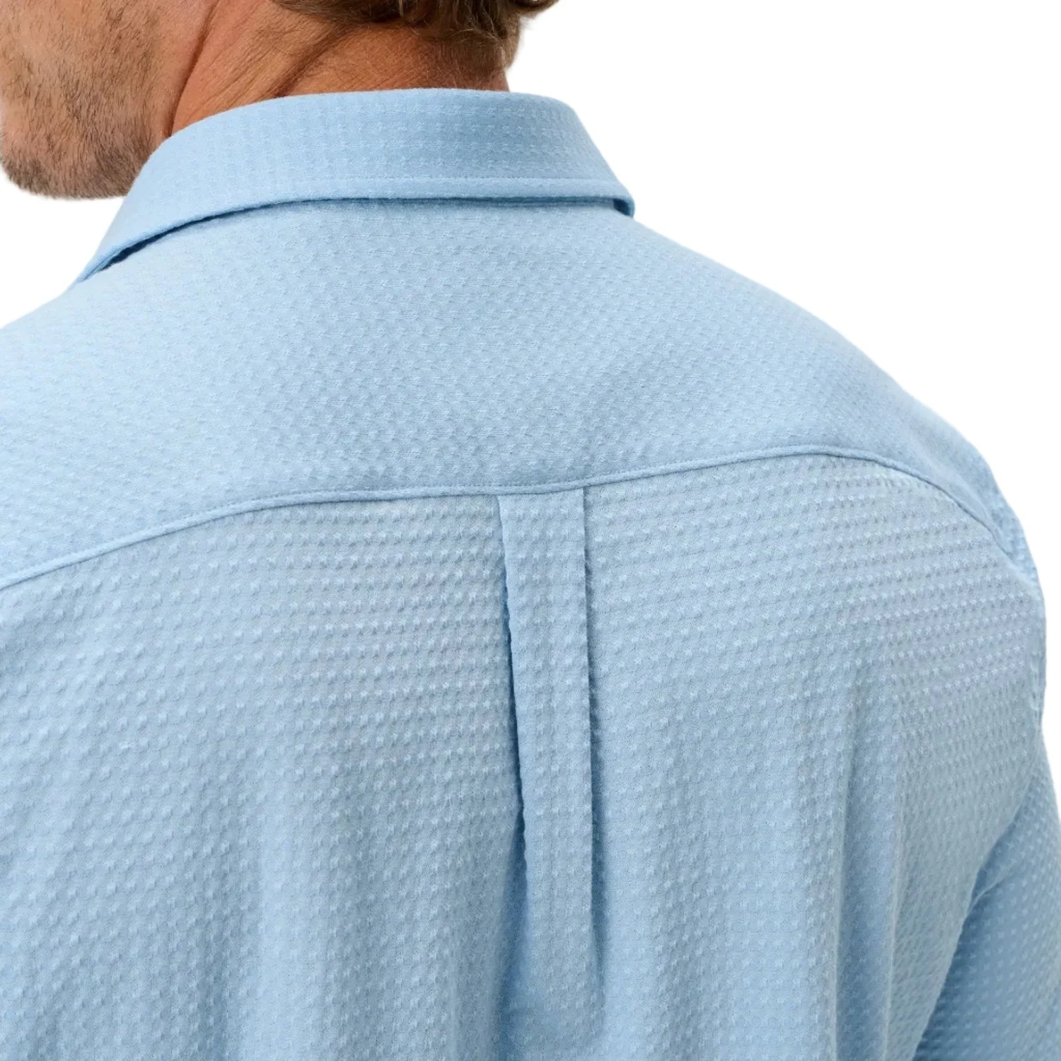 Men's Short Sleeve Hangin' Out Knit Button Up Shirt - Surfsucker - Image 3