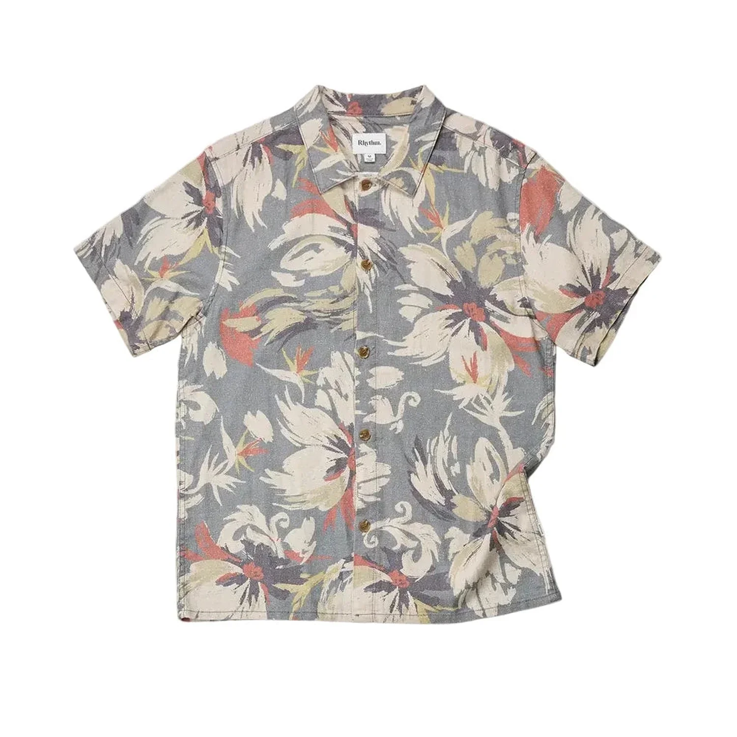 Men's Tropical Camo Short Sleeve Shirt - Image 2