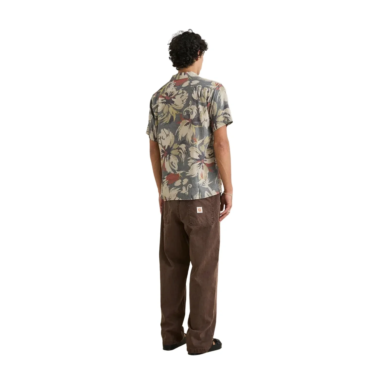 Men's Tropical Camo Short Sleeve Shirt - Image 3