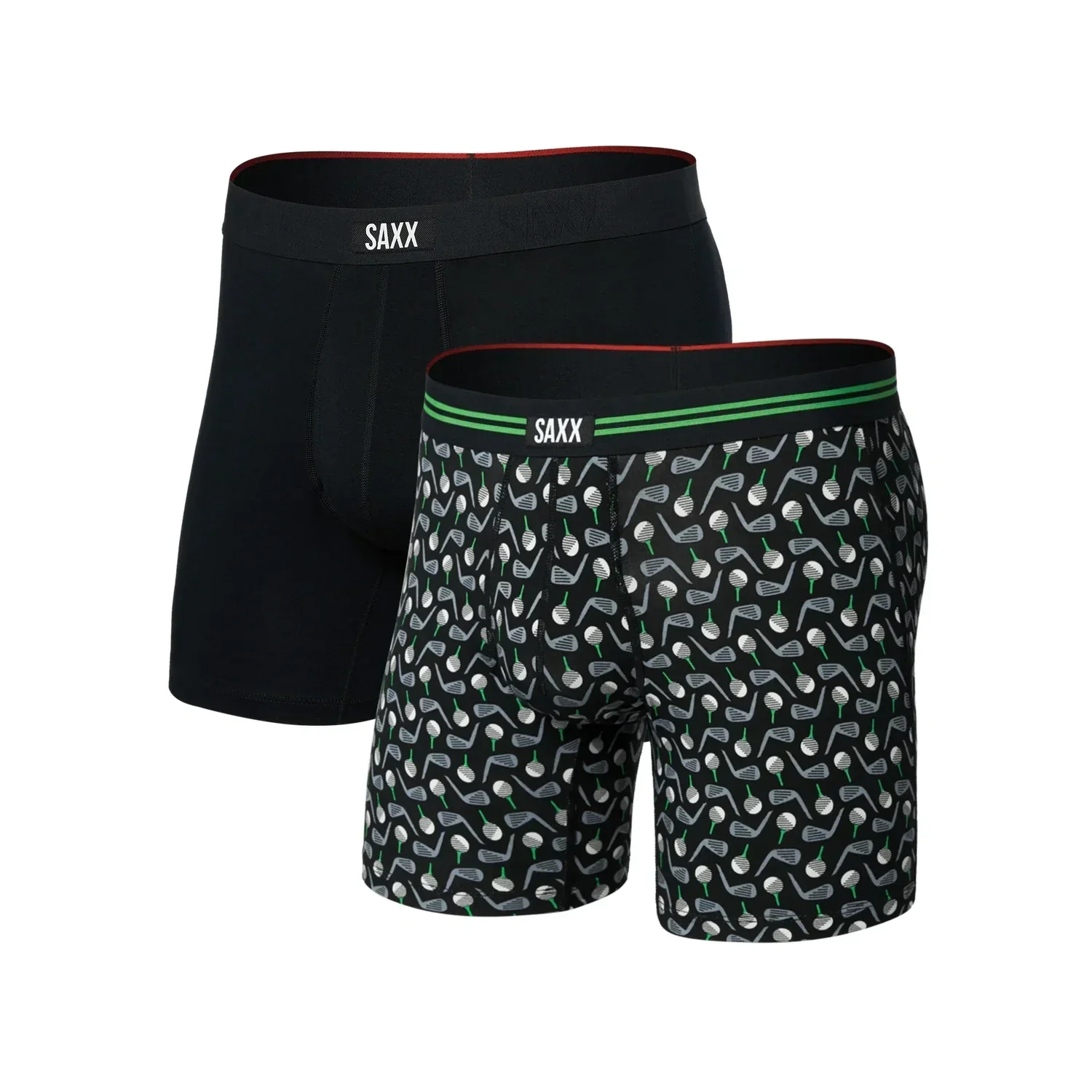 Men's Vibe Xtra Soft Comfort Boxer Brief 6" (2 Pack)