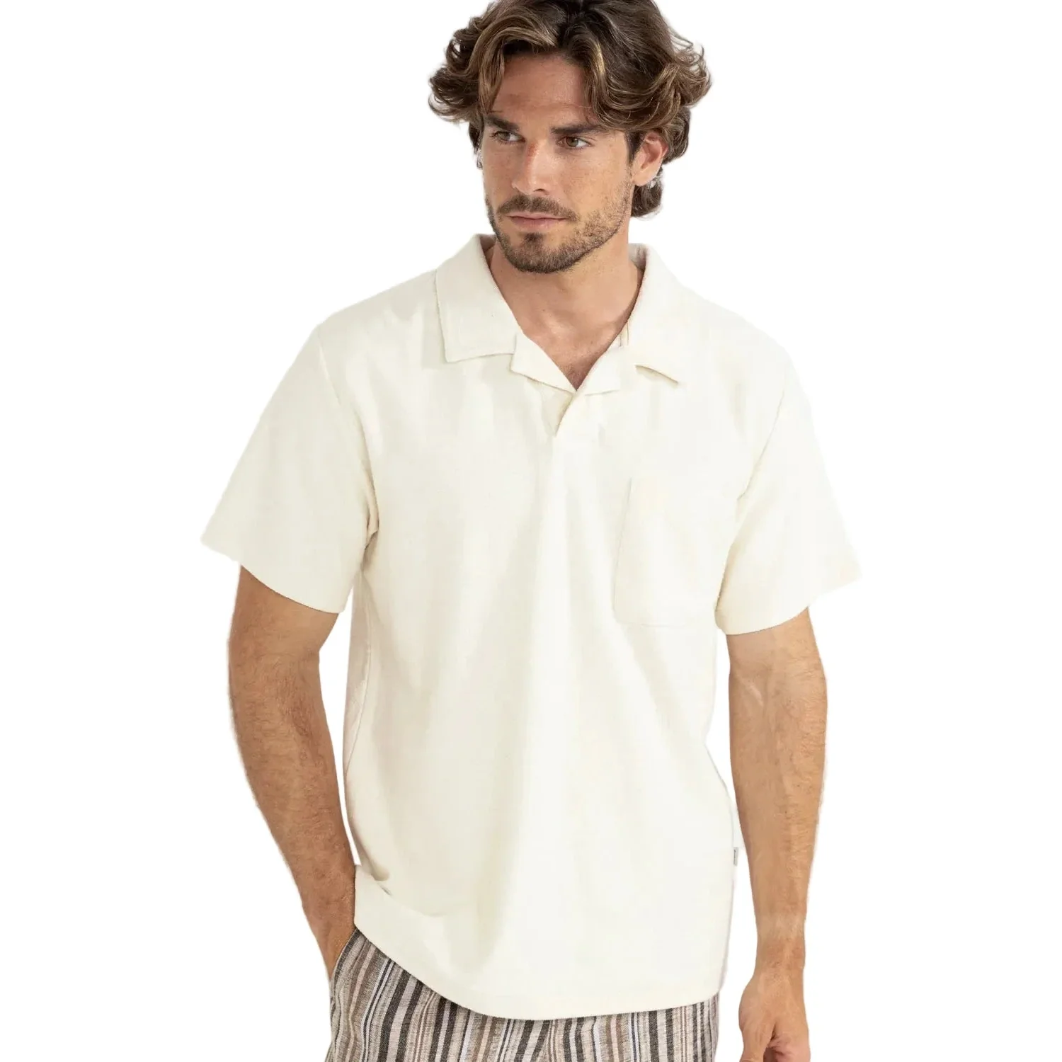Men's Vintage Terry Polo - Image 4