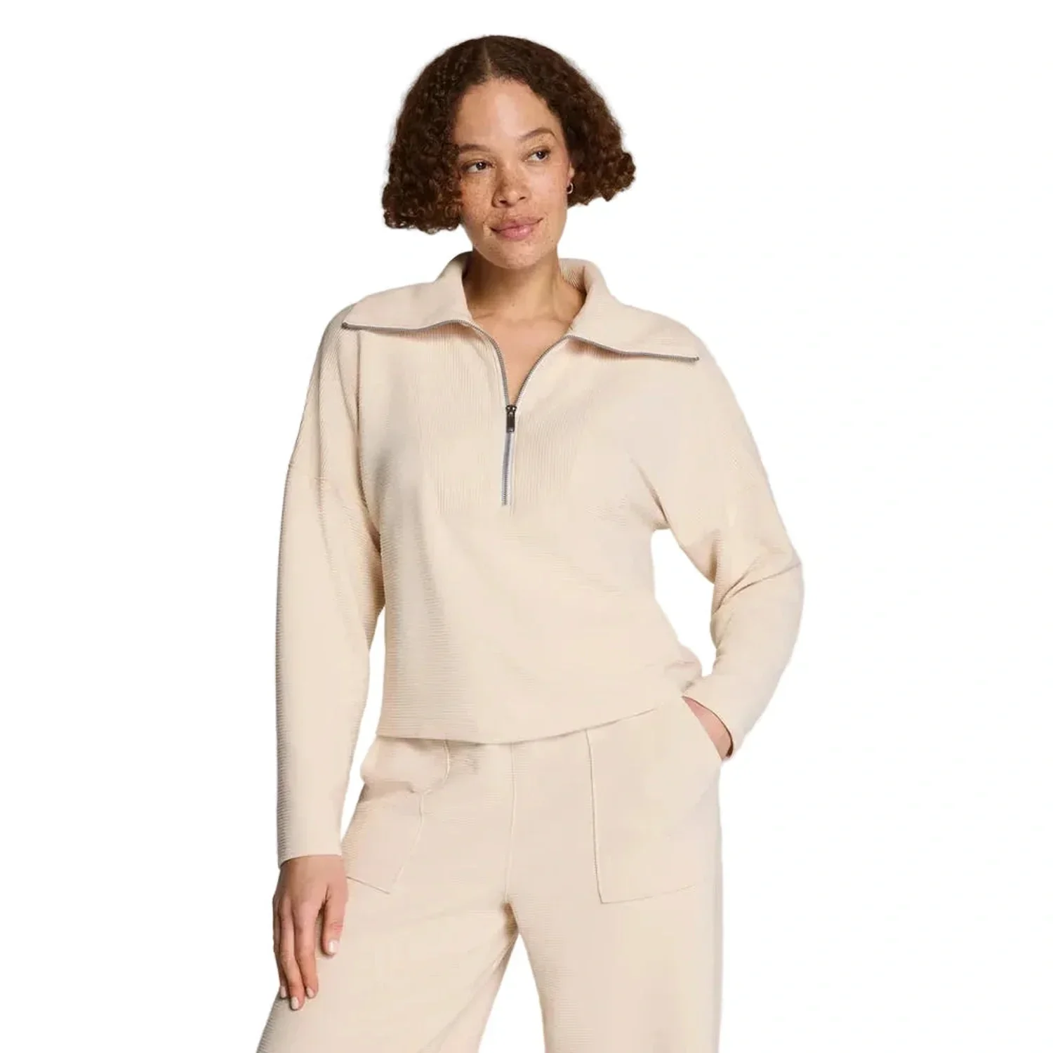 Women's AirEssentials® French Rib Half Zip