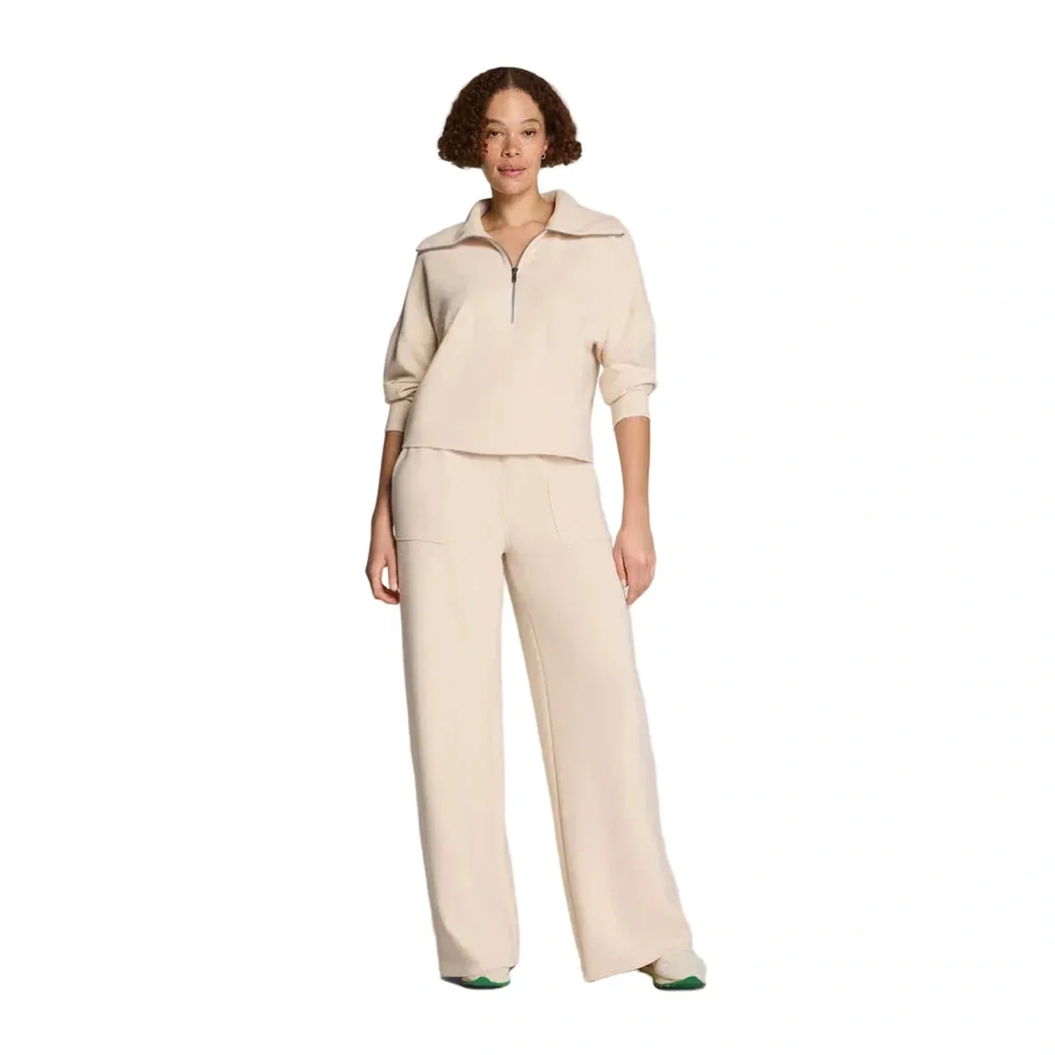 Women's AirEssentials® French Rib Half Zip - Image 2