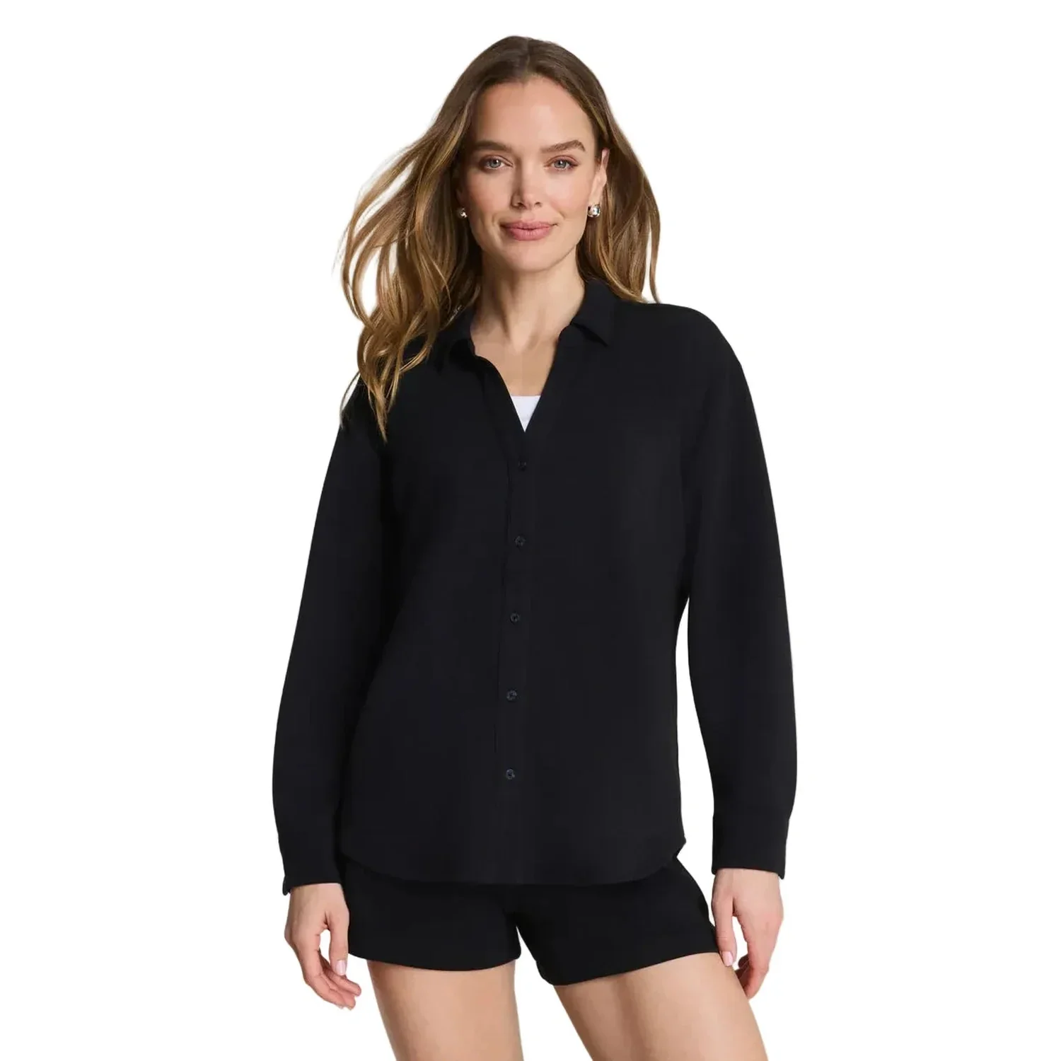 Women's AirEssentials® Oversized Button Down Shirt