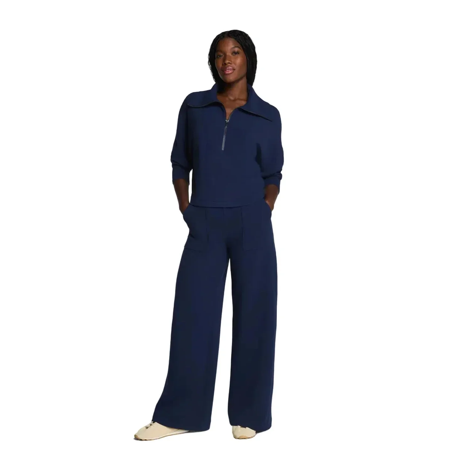 Women's AirEssentials® French Rib Half Zip - Image 4