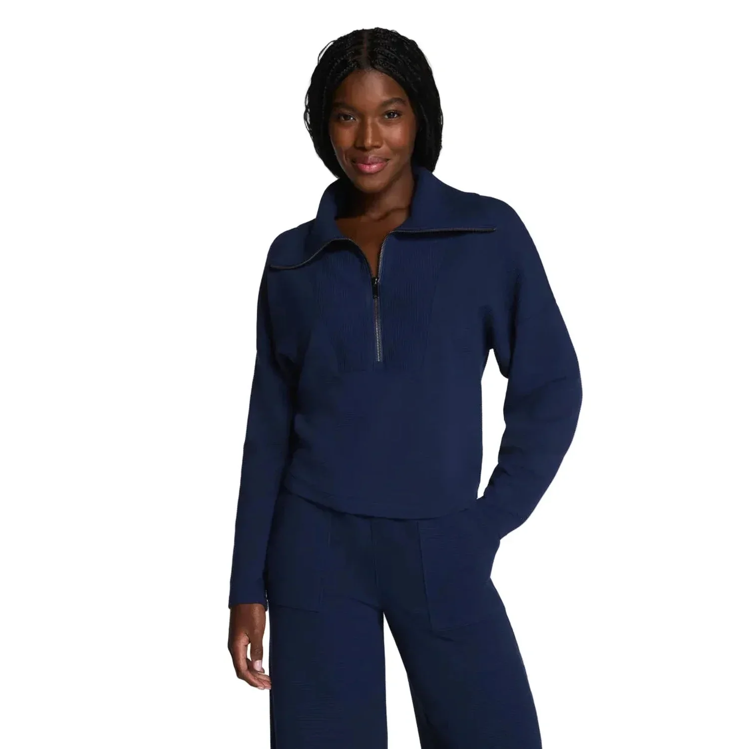Women's AirEssentials® French Rib Half Zip - Image 7