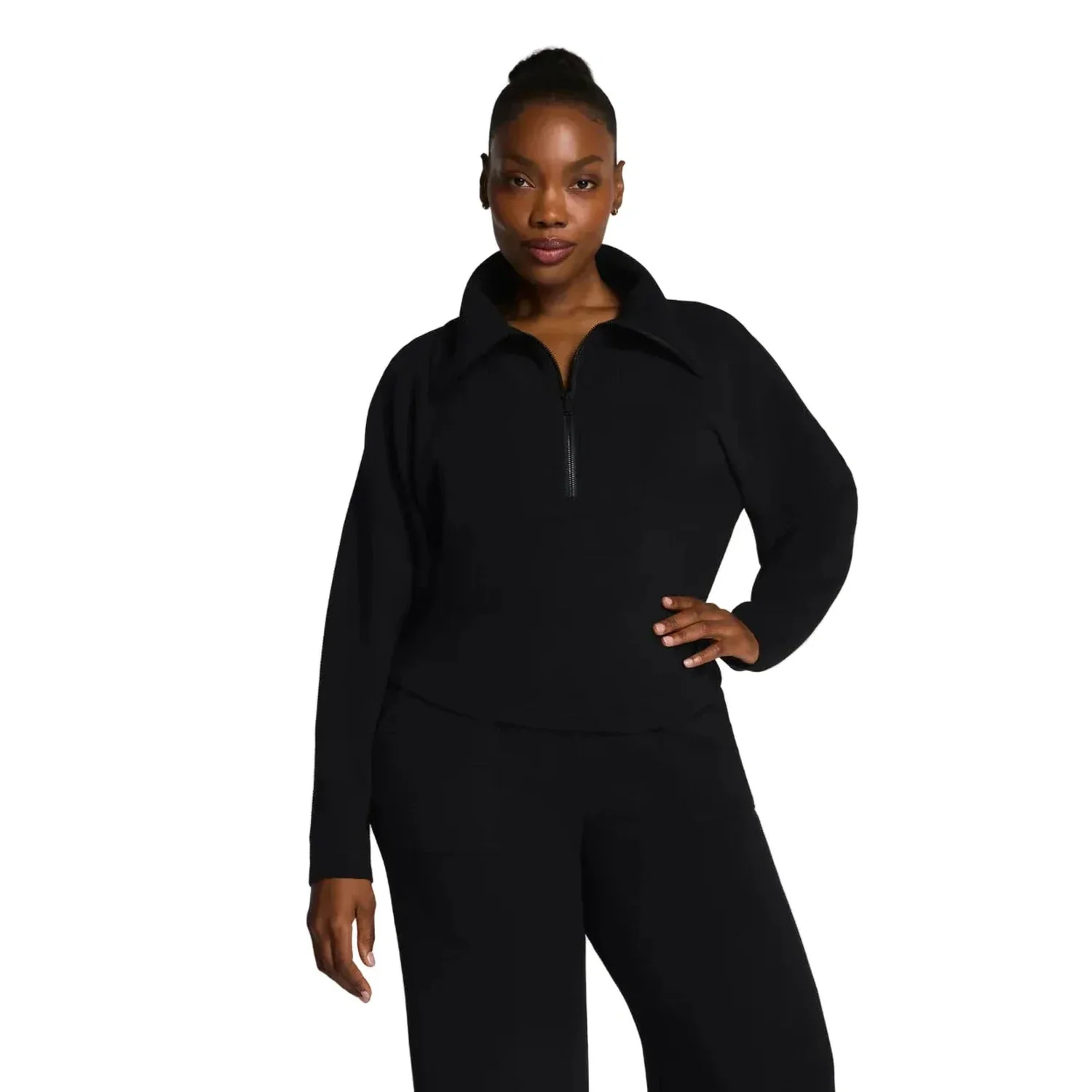 Women's AirEssentials® French Rib Half Zip - Image 8