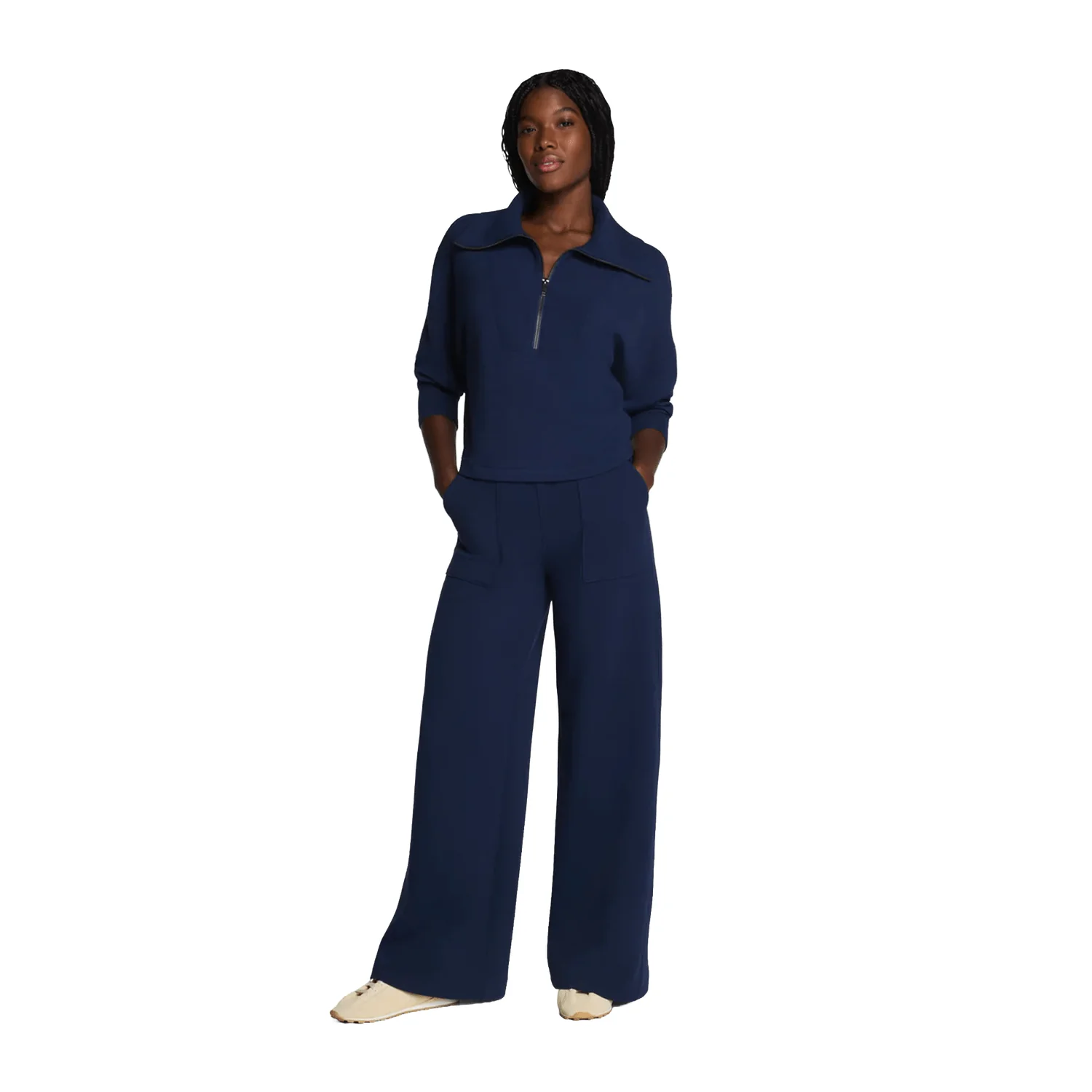 Women's AirEssentials® French Rib Wide Leg Pant - Image 5