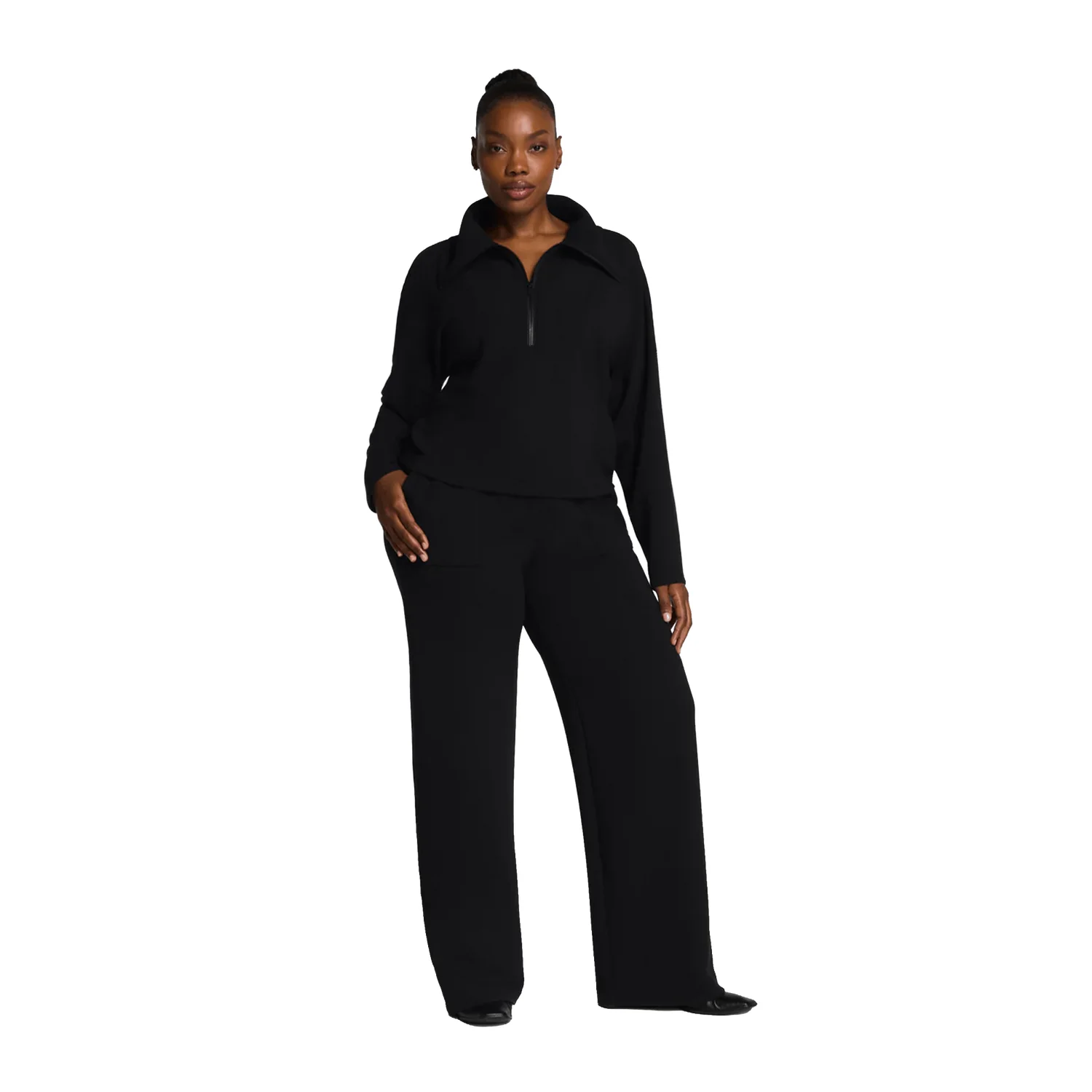 Women's AirEssentials® French Rib Wide Leg Pant - Image 8