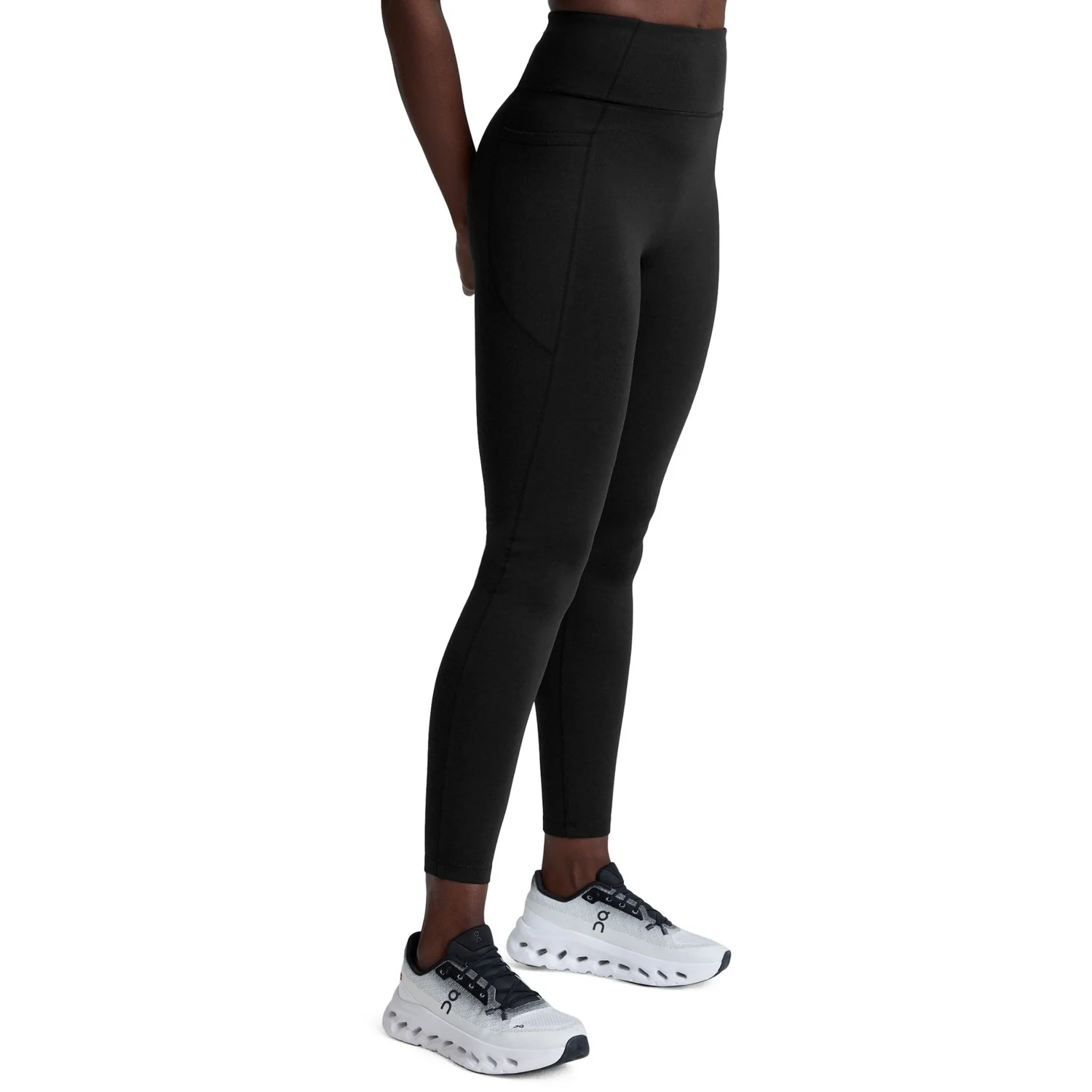 Women's Allure Zip Pocket Long Leggings - Image 3