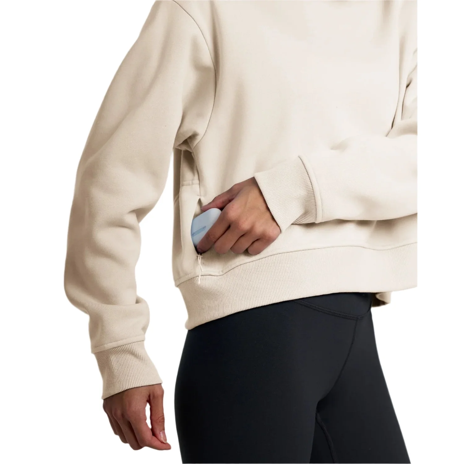 Women's Bamboo Northcoast Fleece Crew - Image 3