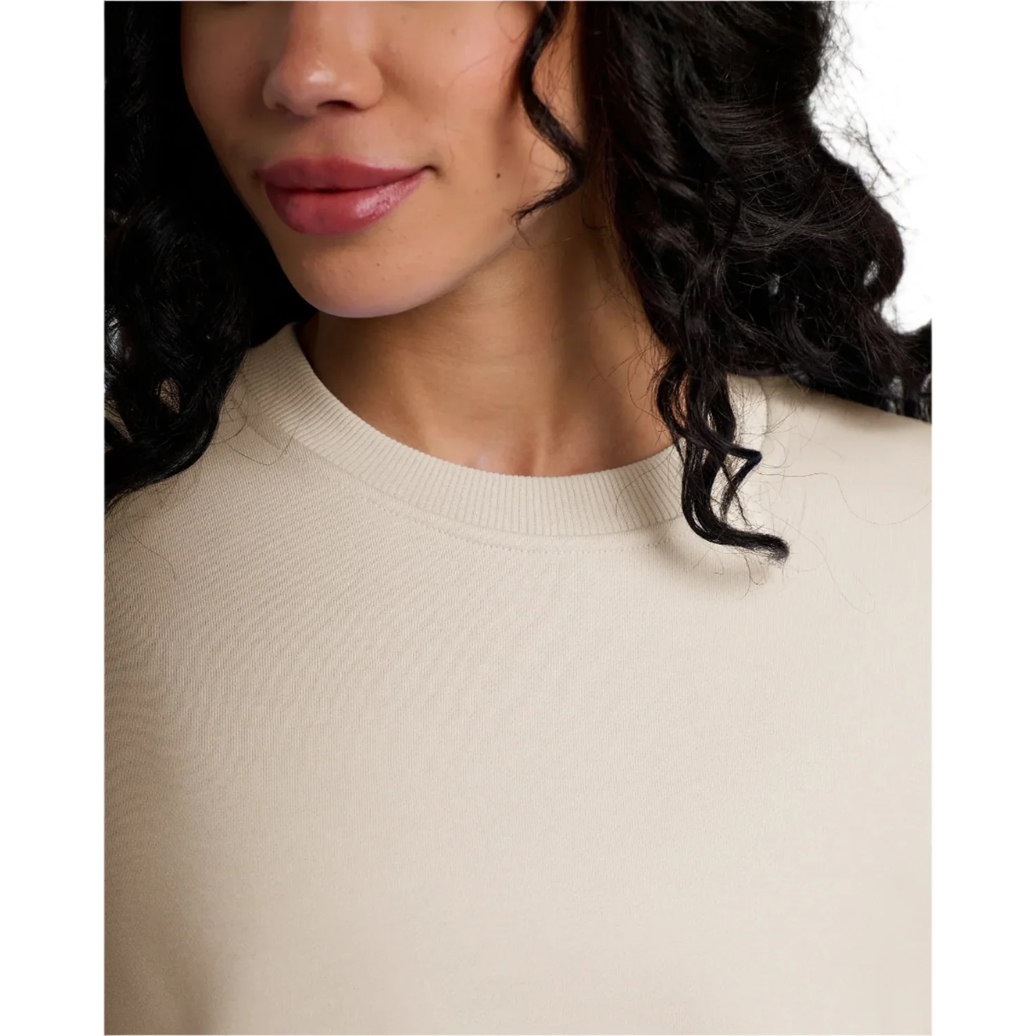 Women's Bamboo Northcoast Fleece Crew - Image 4