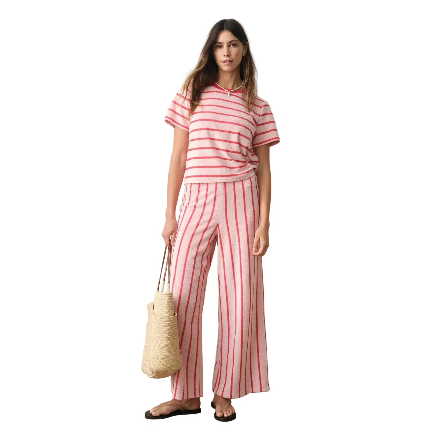 Women's Beach Terry Wide Leg Pant