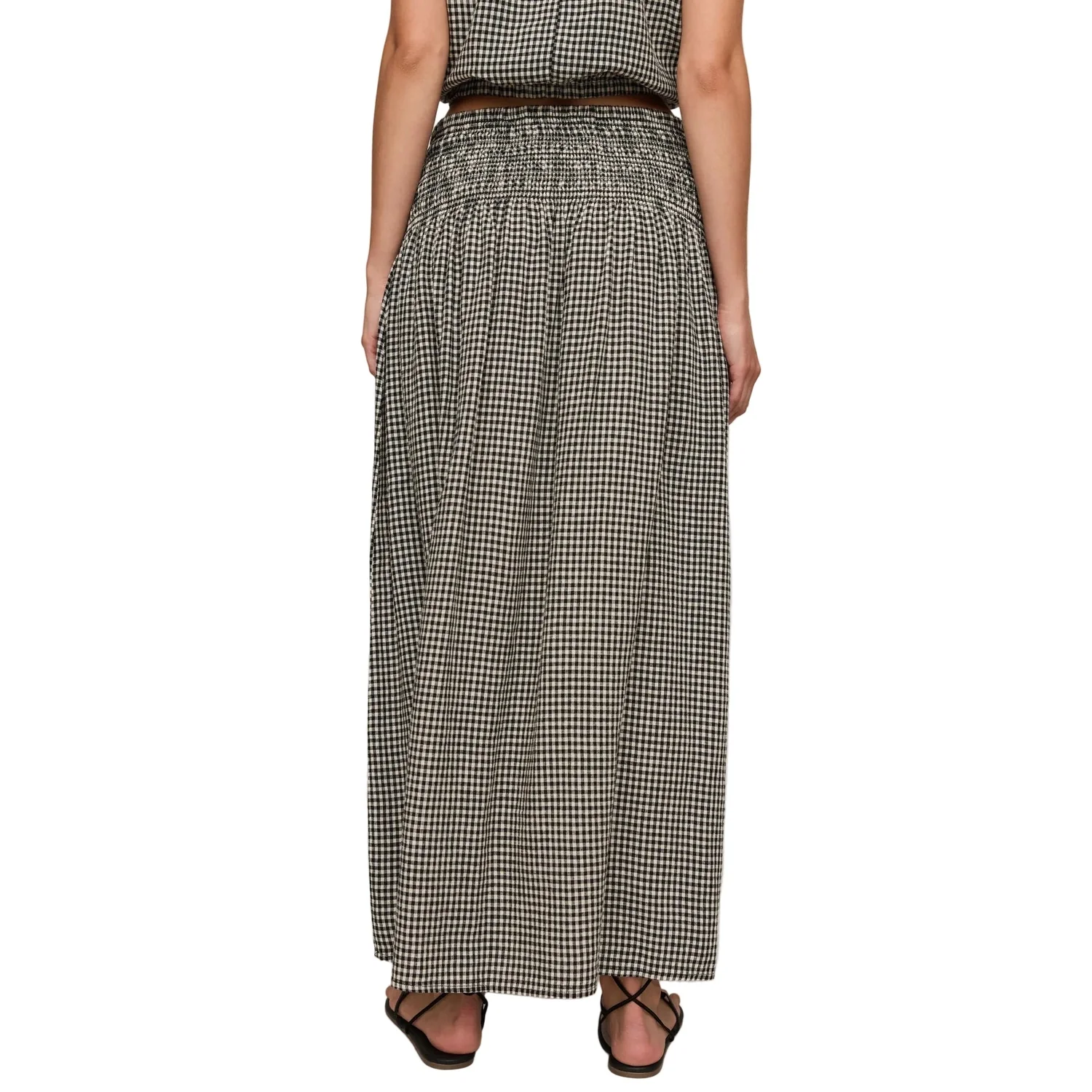 Women's Brooke Gingham Maxi Skirt - Image 4