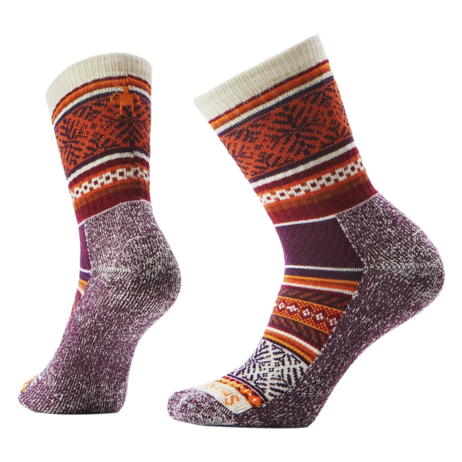Women's Everyday Cozy Fair Isle Sweater Crew Socks
