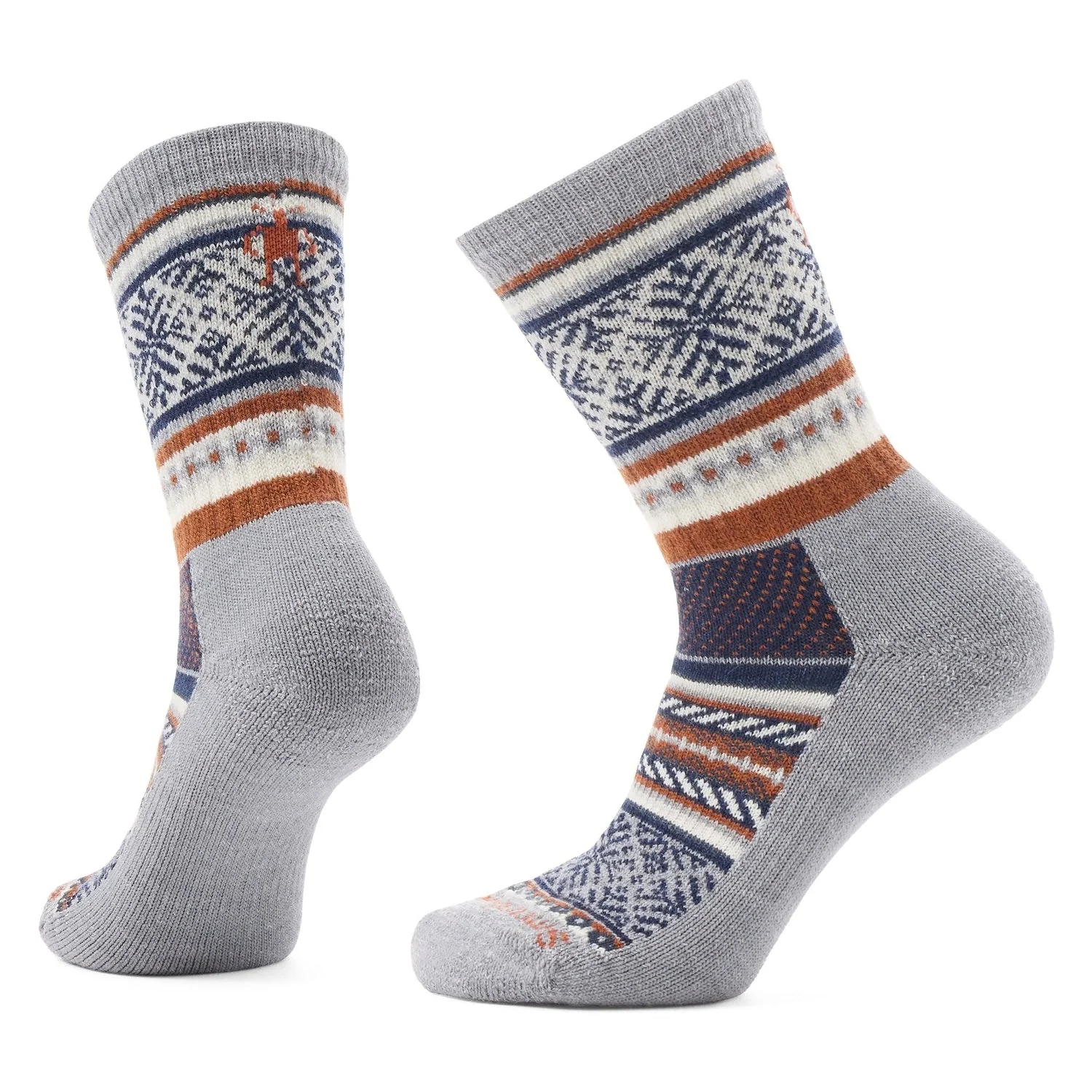 Women's Everyday Cozy Fair Isle Sweater Crew Socks - Image 2