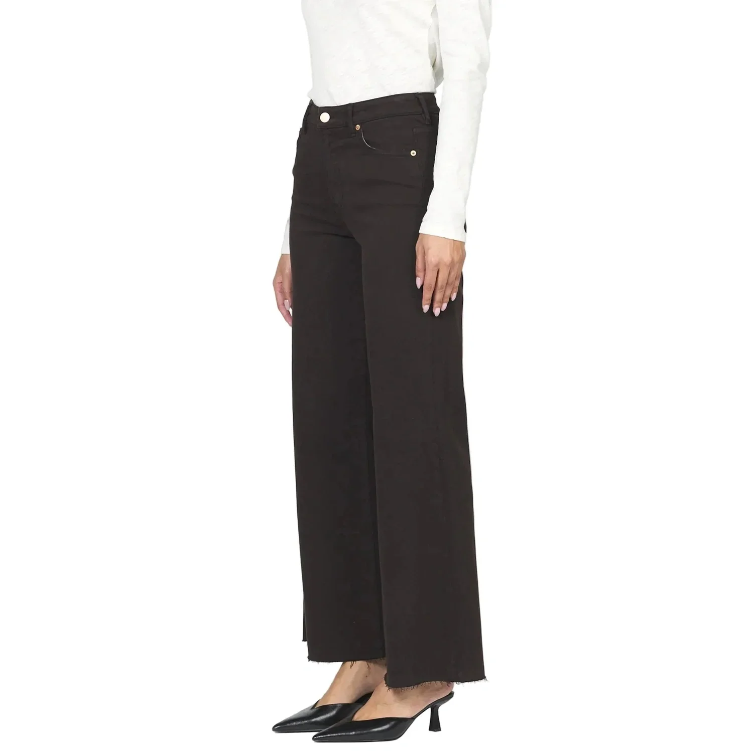 Women's Fiona Super High Rise Wide Leg Jeans - Image 10