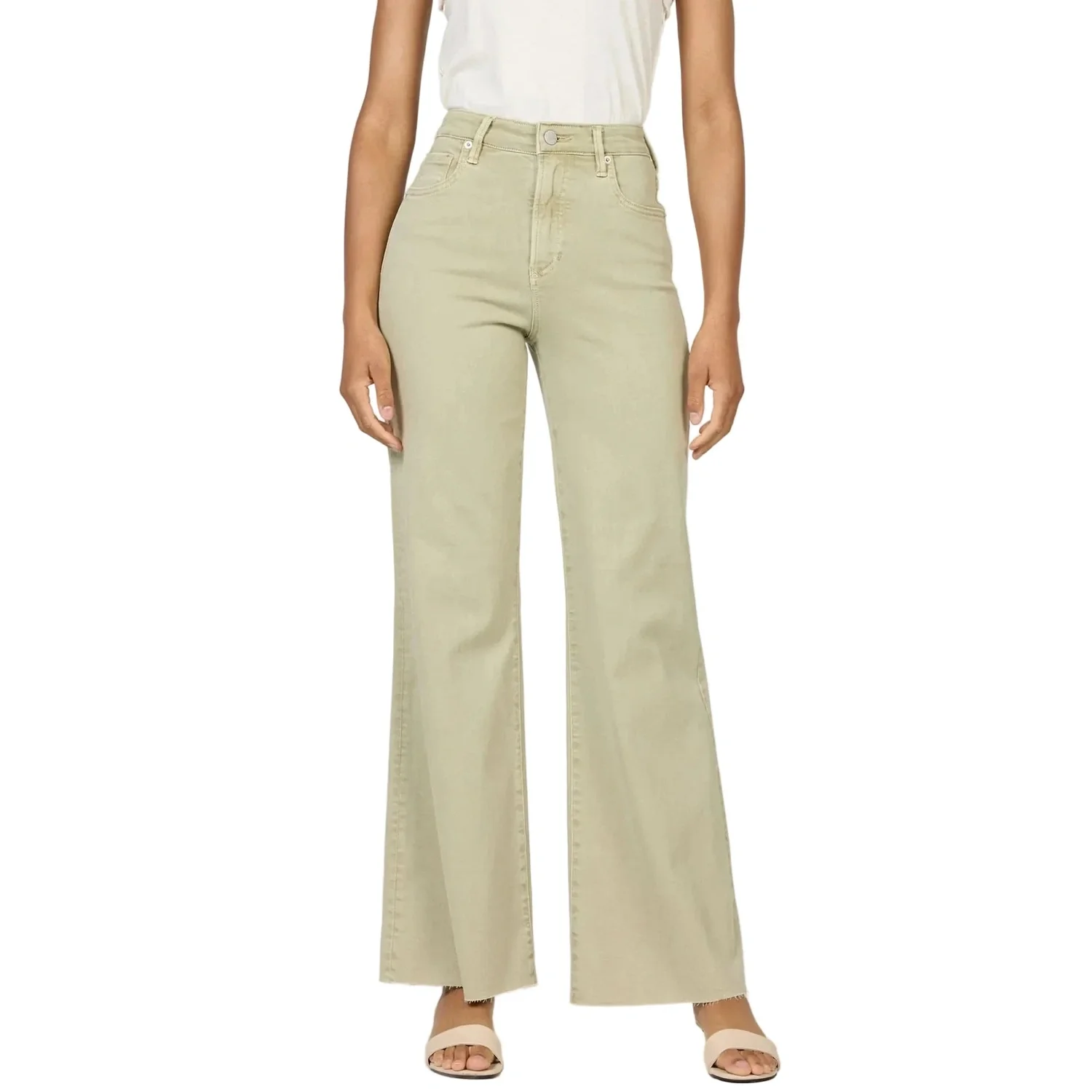 Women's Fiona Super High Rise Wide Leg Jeans - Image 15