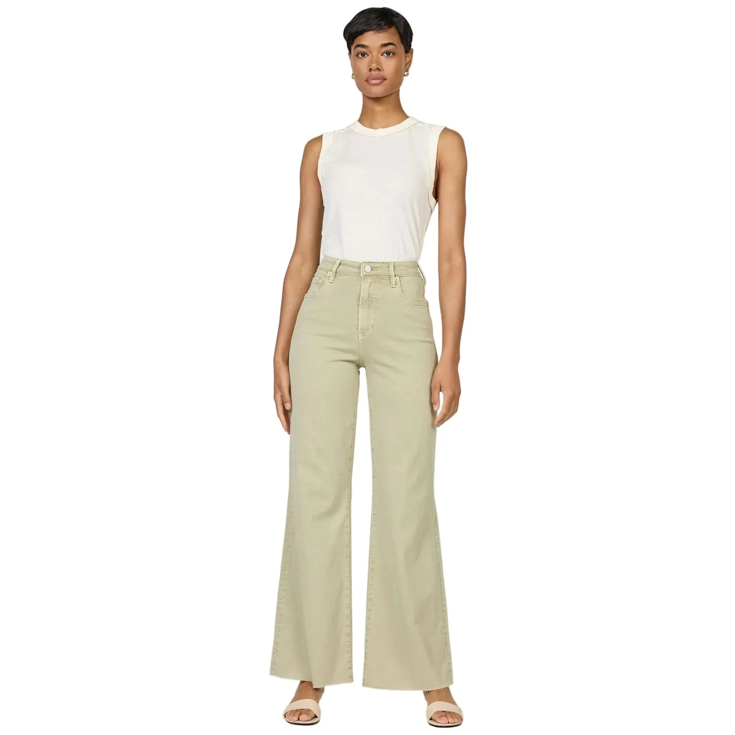 Women's Fiona Super High Rise Wide Leg Jeans - Image 16
