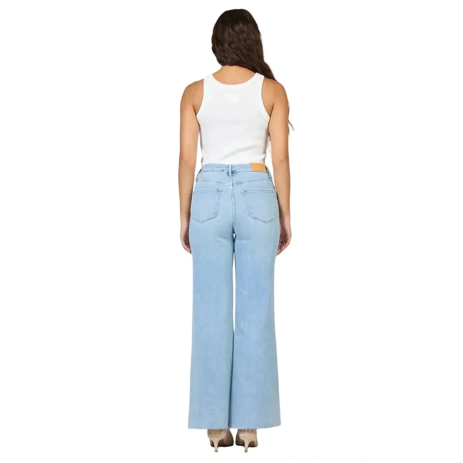 Women's Fiona Super High Rise Wide Leg Jeans - Image 25