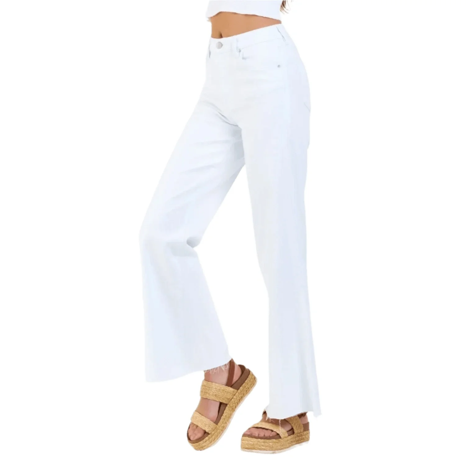 Women's Fiona Super High Rise Wide Leg Jeans - Image 32