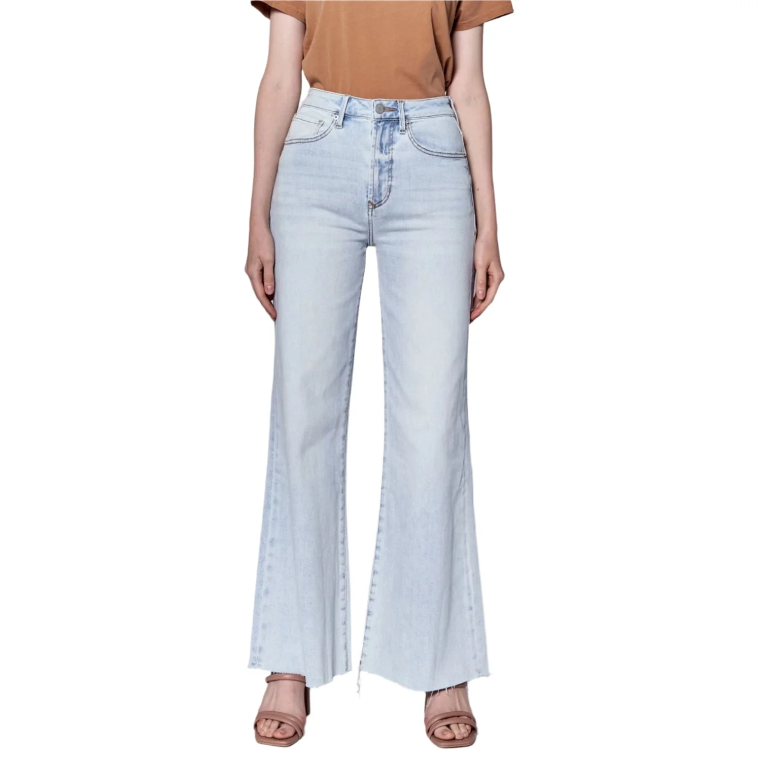 Women's Fiona Super High Rise Wide Leg Jeans - Image 34