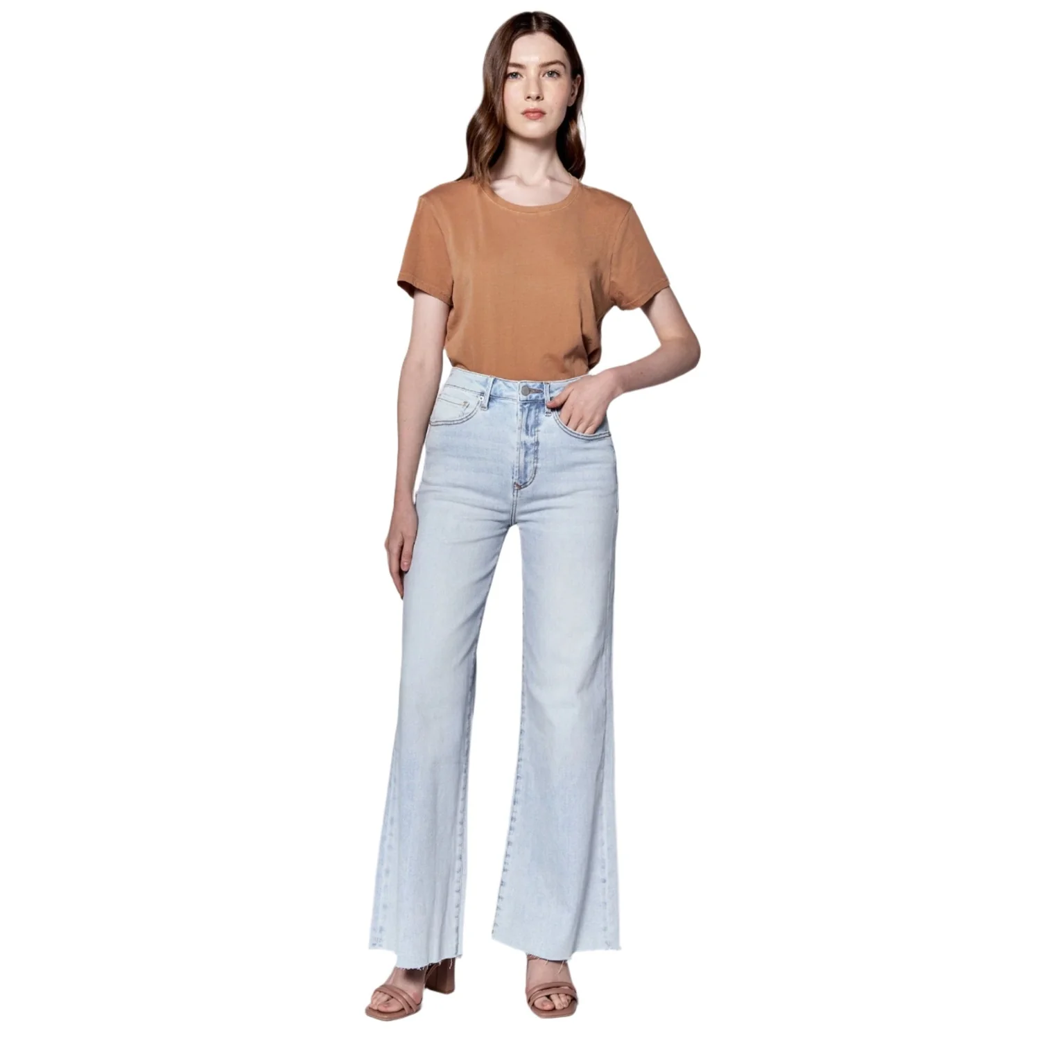 Women's Fiona Super High Rise Wide Leg Jeans - Image 36