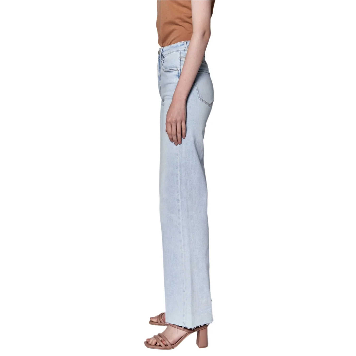 Women's Fiona Super High Rise Wide Leg Jeans - Image 37