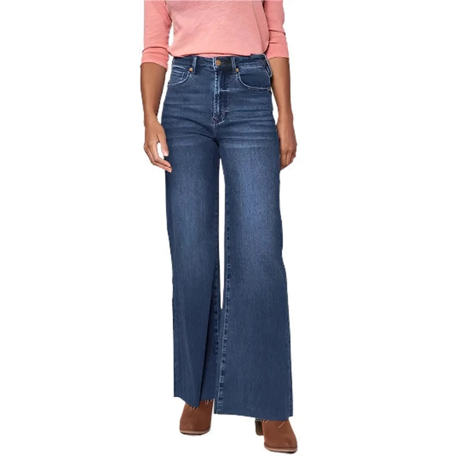 Women's Fiona Super High Rise Wide Leg Jeans - Image 38