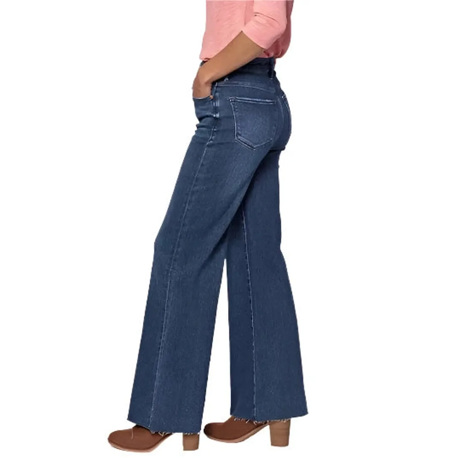 Women's Fiona Super High Rise Wide Leg Jeans - Image 39