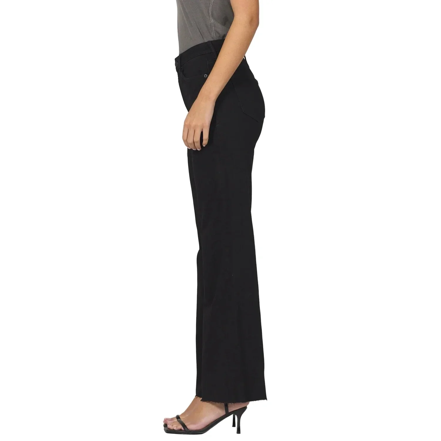 Women's Fiona Super High Rise Wide Leg Jeans - Image 4