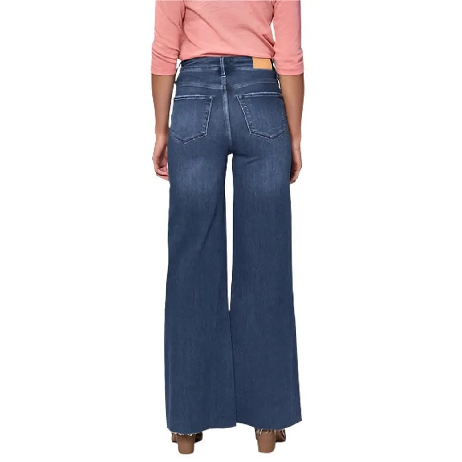 Women's Fiona Super High Rise Wide Leg Jeans - Image 40