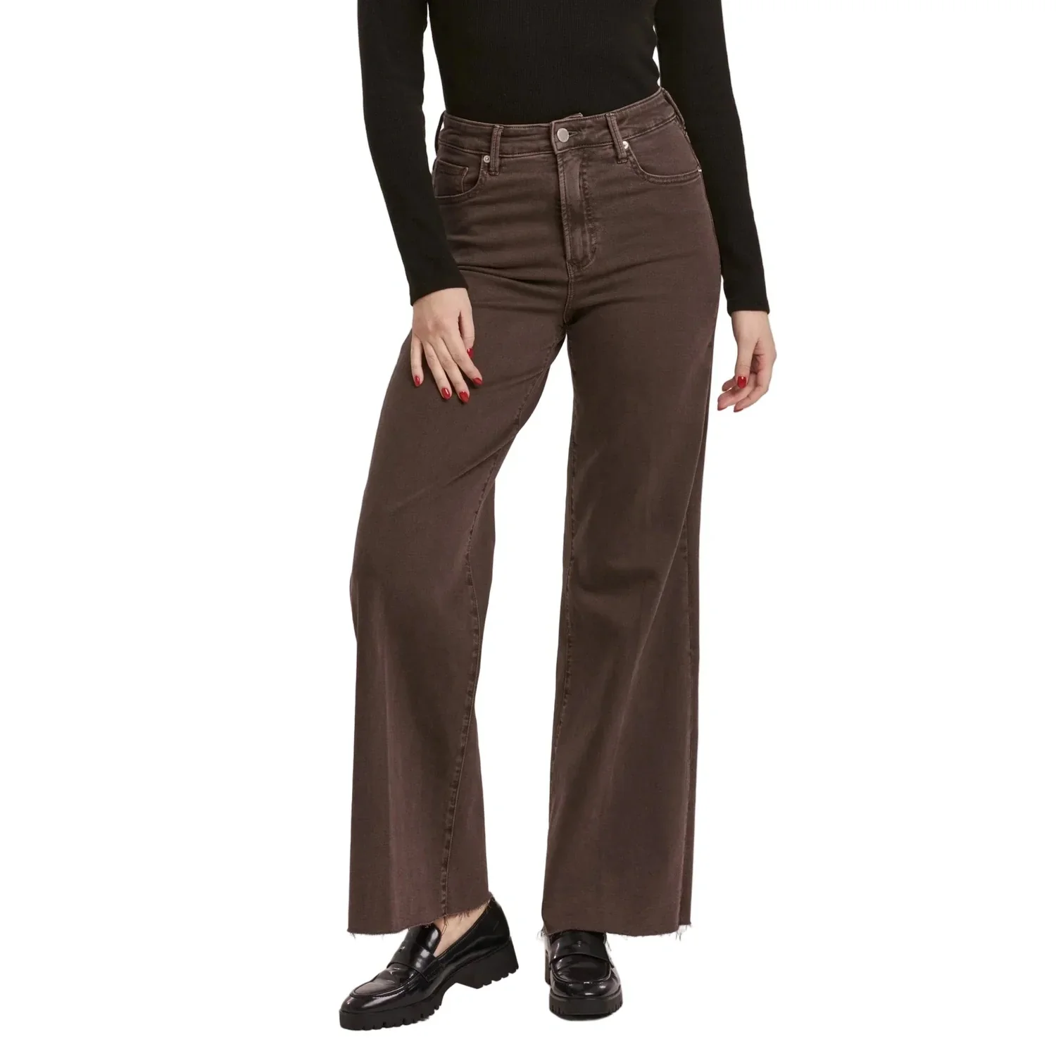 Women's Fiona Super High Rise Wide Leg Jeans - Image 41