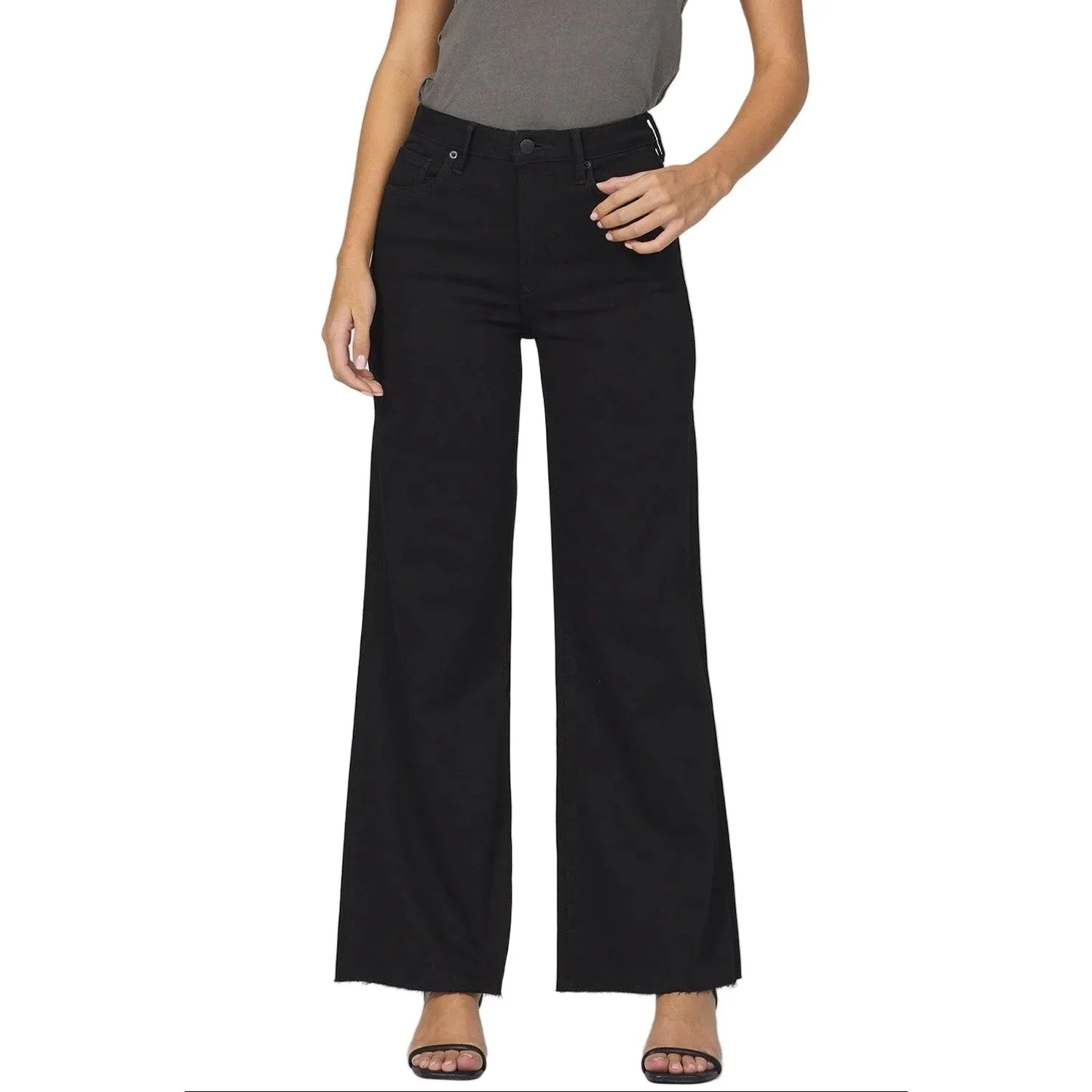 Women's Fiona Super High Rise Wide Leg Jeans - Image 5