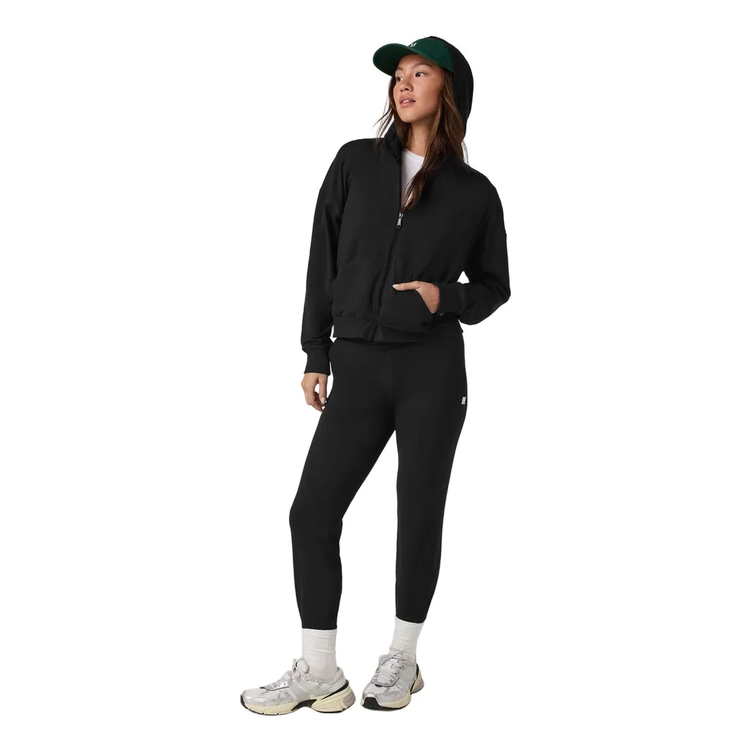Women's Halo Modern Full Zip Hoodie - Image 5