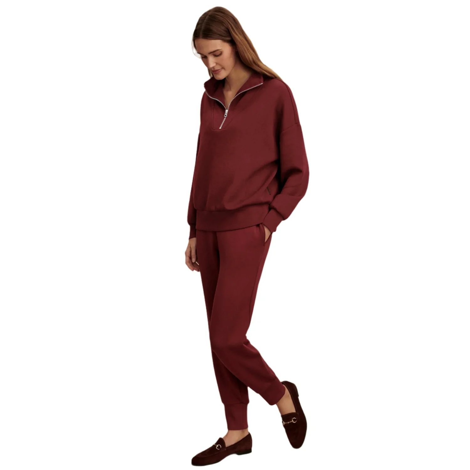 Women's Hawley Half Zip Sweat - Image 32