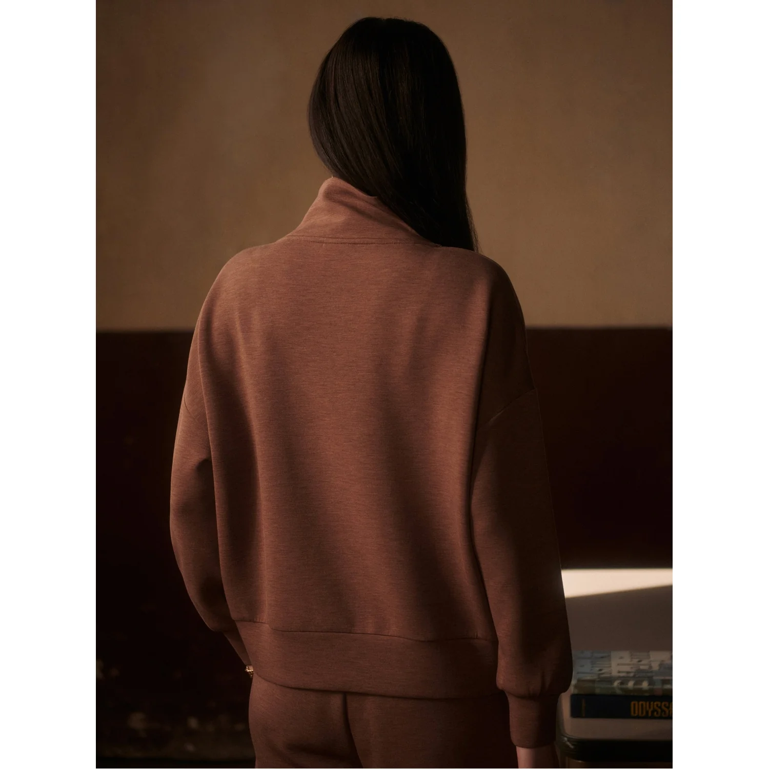 Women's Hawley Half Zip Sweat - Image 6
