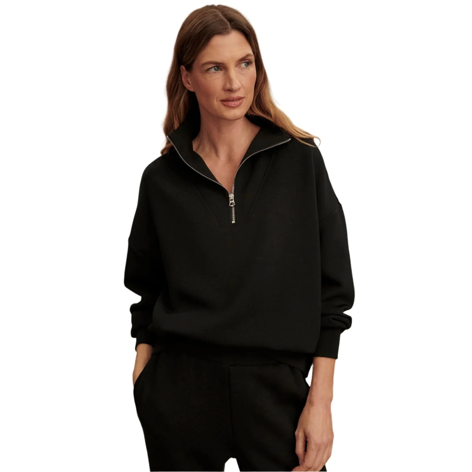 Women's Hawley Half Zip Sweat - Image 7