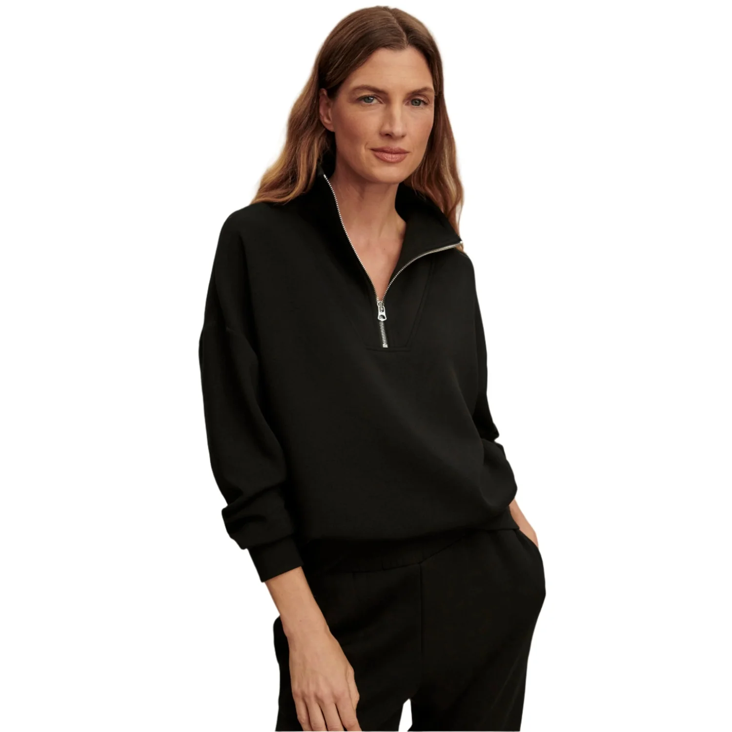 Women's Hawley Half Zip Sweat - Image 8
