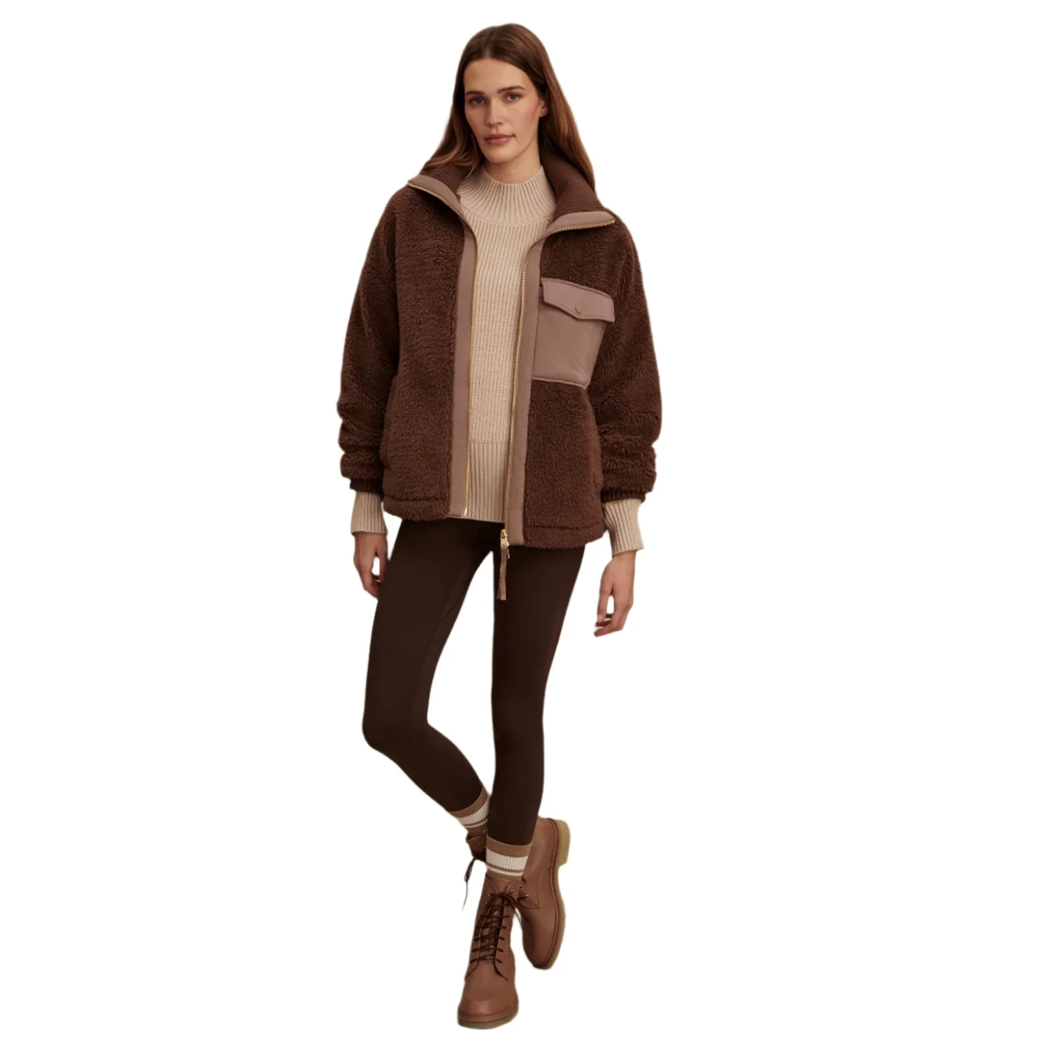 Women's Lowell Sherpa Jacket - Image 4
